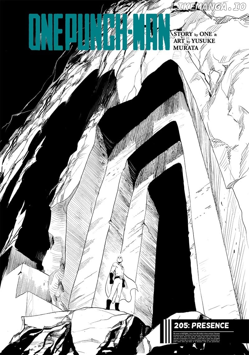Onepunch-Man Chapter 205 - page 1