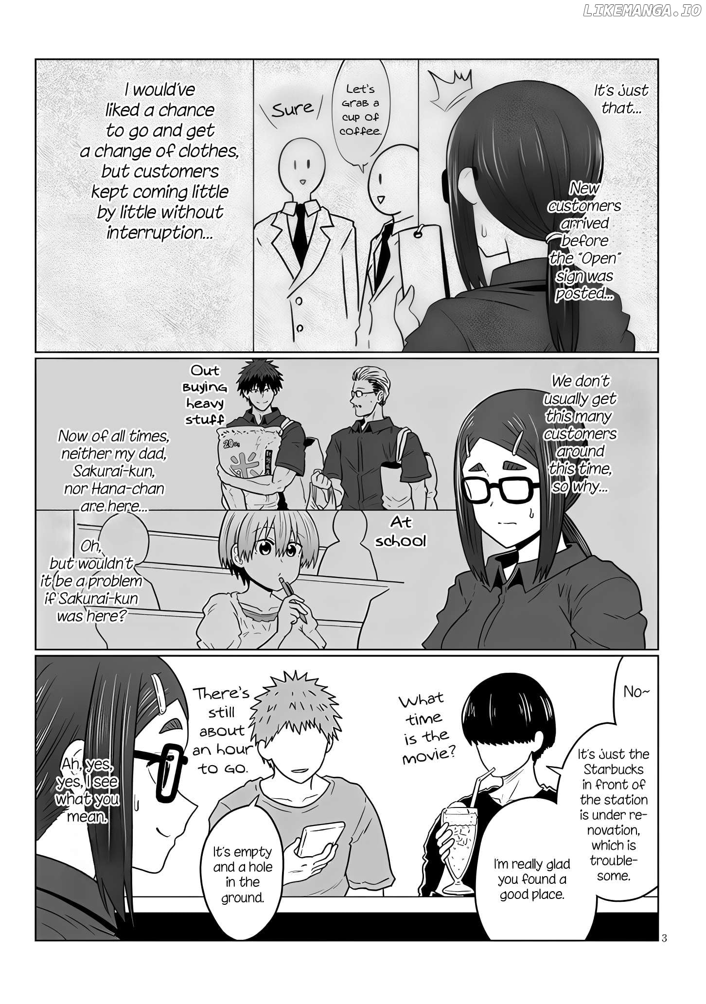 Uzaki-chan wa Asobitai! Chapter 115 - page 3