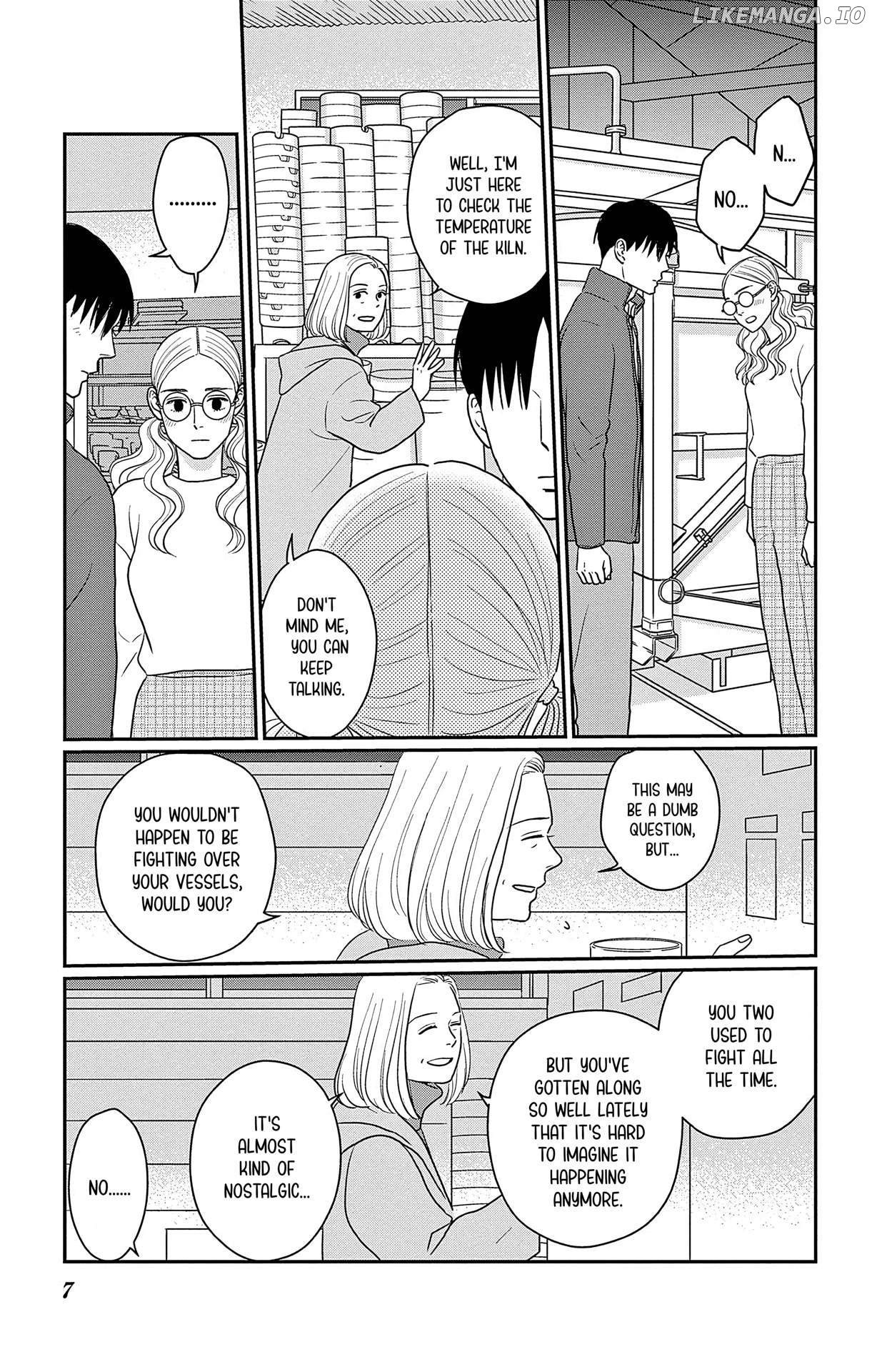 Ao No Hana Utsuwa No Mori Chapter 36 - page 8