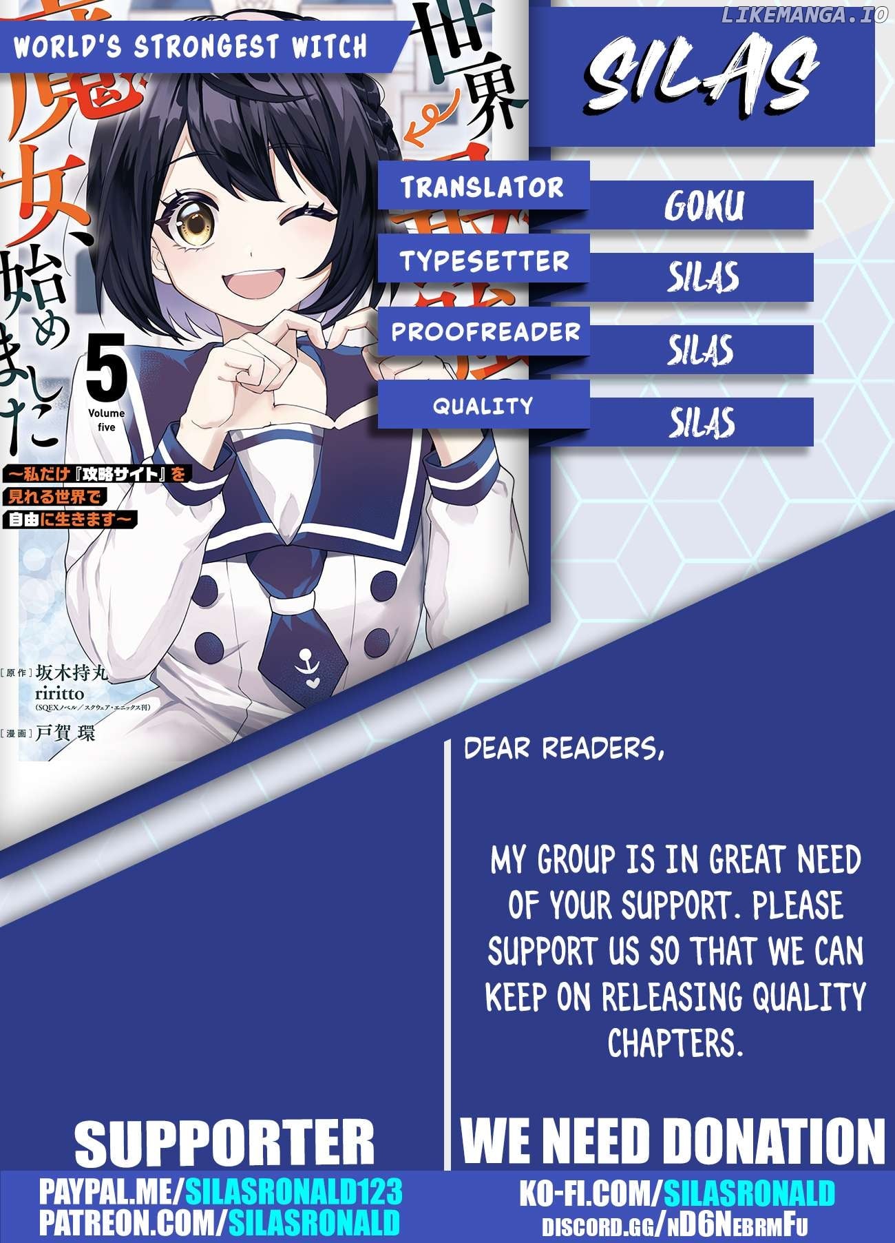 I Became The World's Strongest Witch, ~I Will Live Freely In A World Where Only I Can Access The "guide Site"~ Chapter 23 - page 29