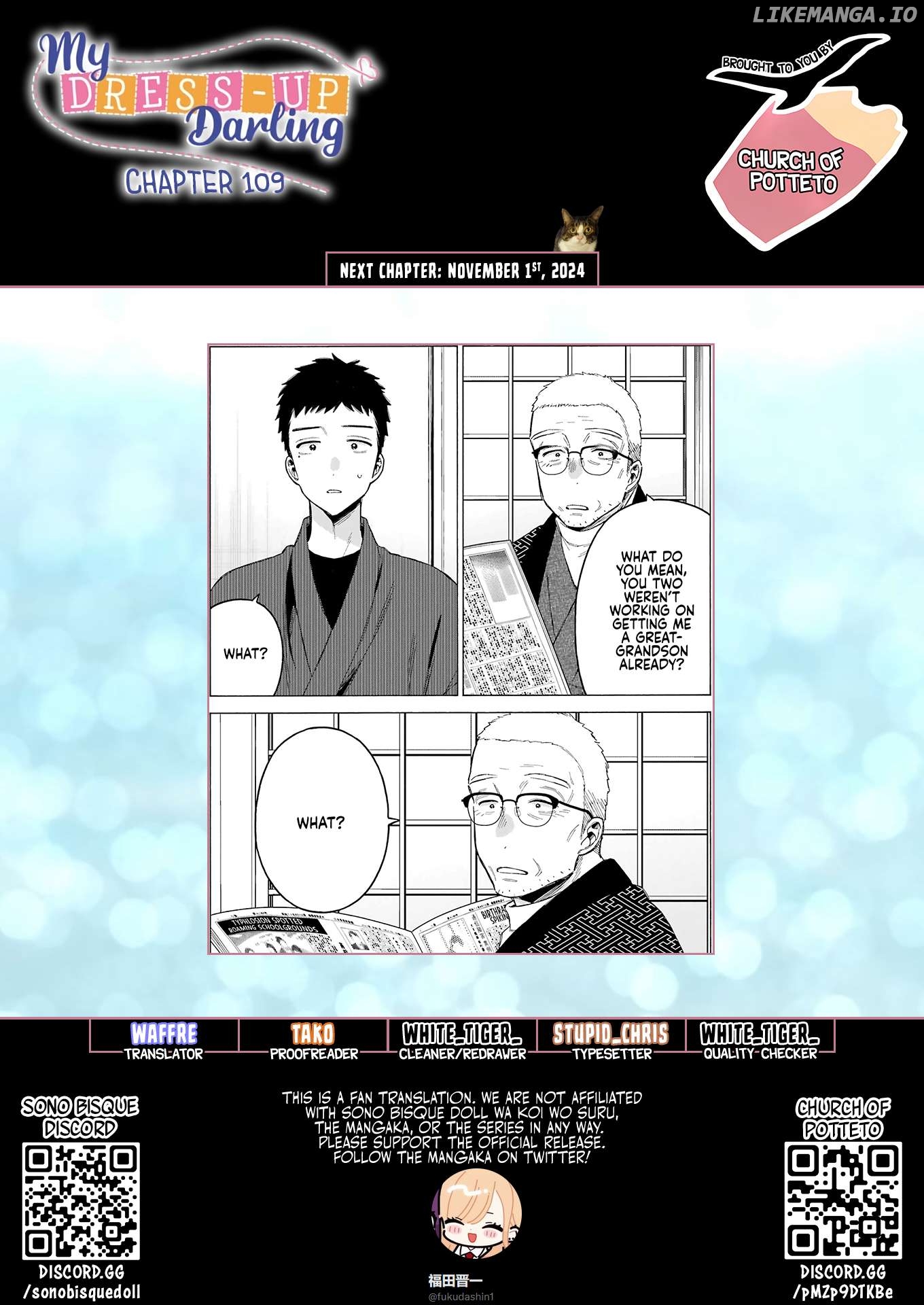 Sono Bisque Doll wa Koi wo suru Chapter 109 - page 29