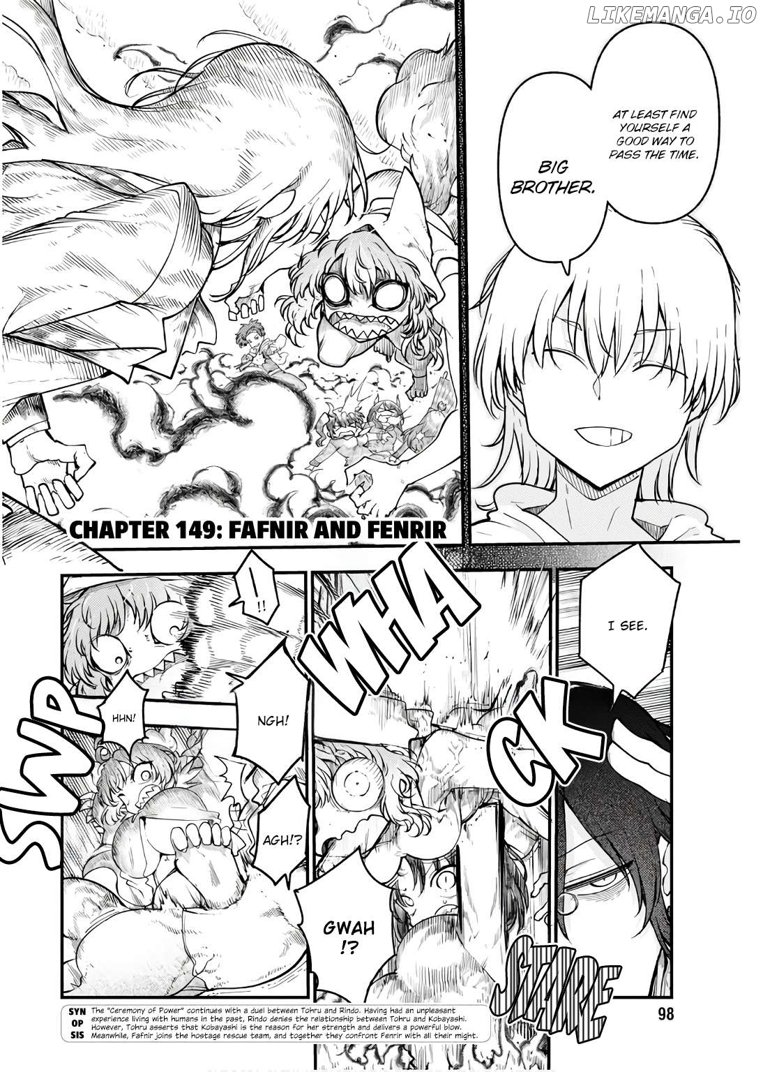 Kobayashi-San Chi No Maid Dragon Chapter 149 - page 2