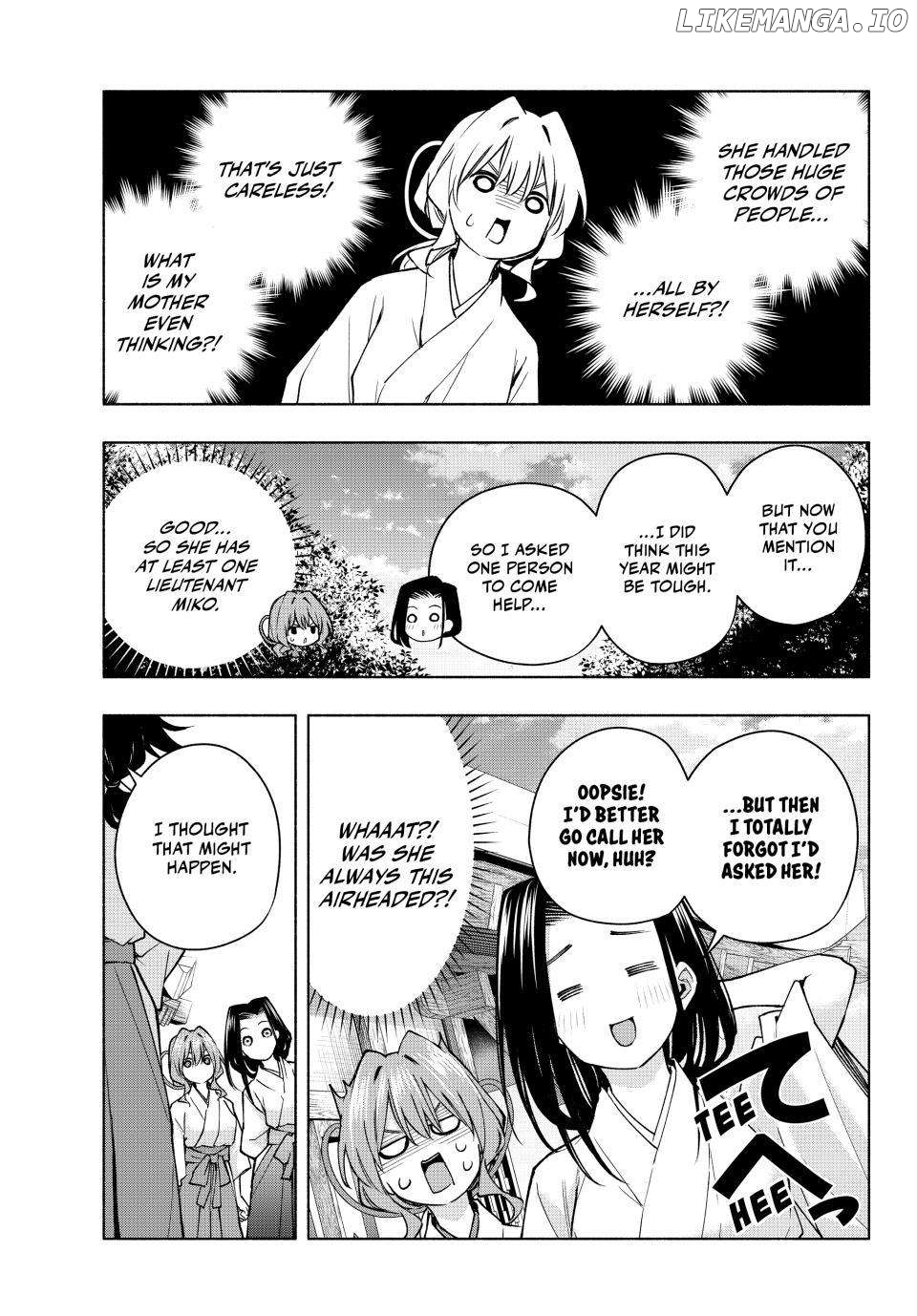 Amagami-San Chi No Enmusubi Chapter 156 - page 3