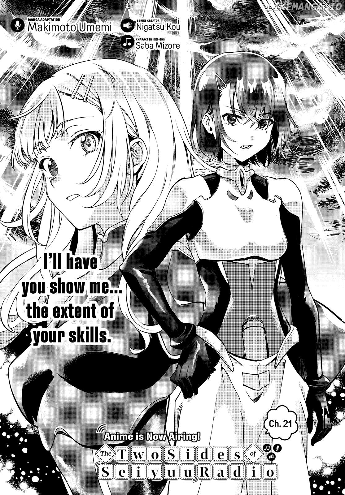 The Two Sides Of Seiyuu Radio Chapter 21 - page 1