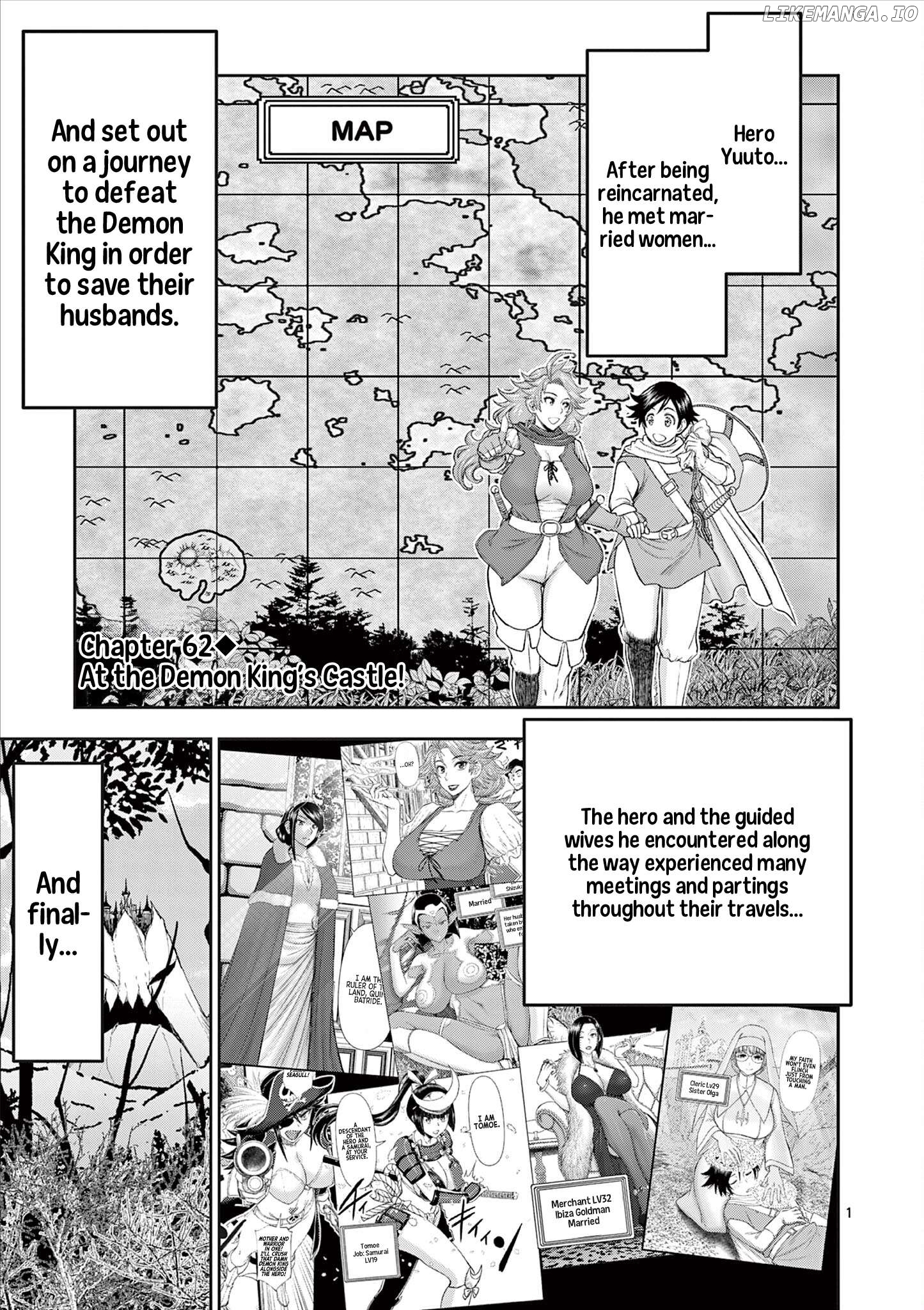 Isekai Furin ll ~Michibika Reshi Hitodzuma Tachi to Bukiyo Tensei Yuusha~ Chapter 62 - page 1