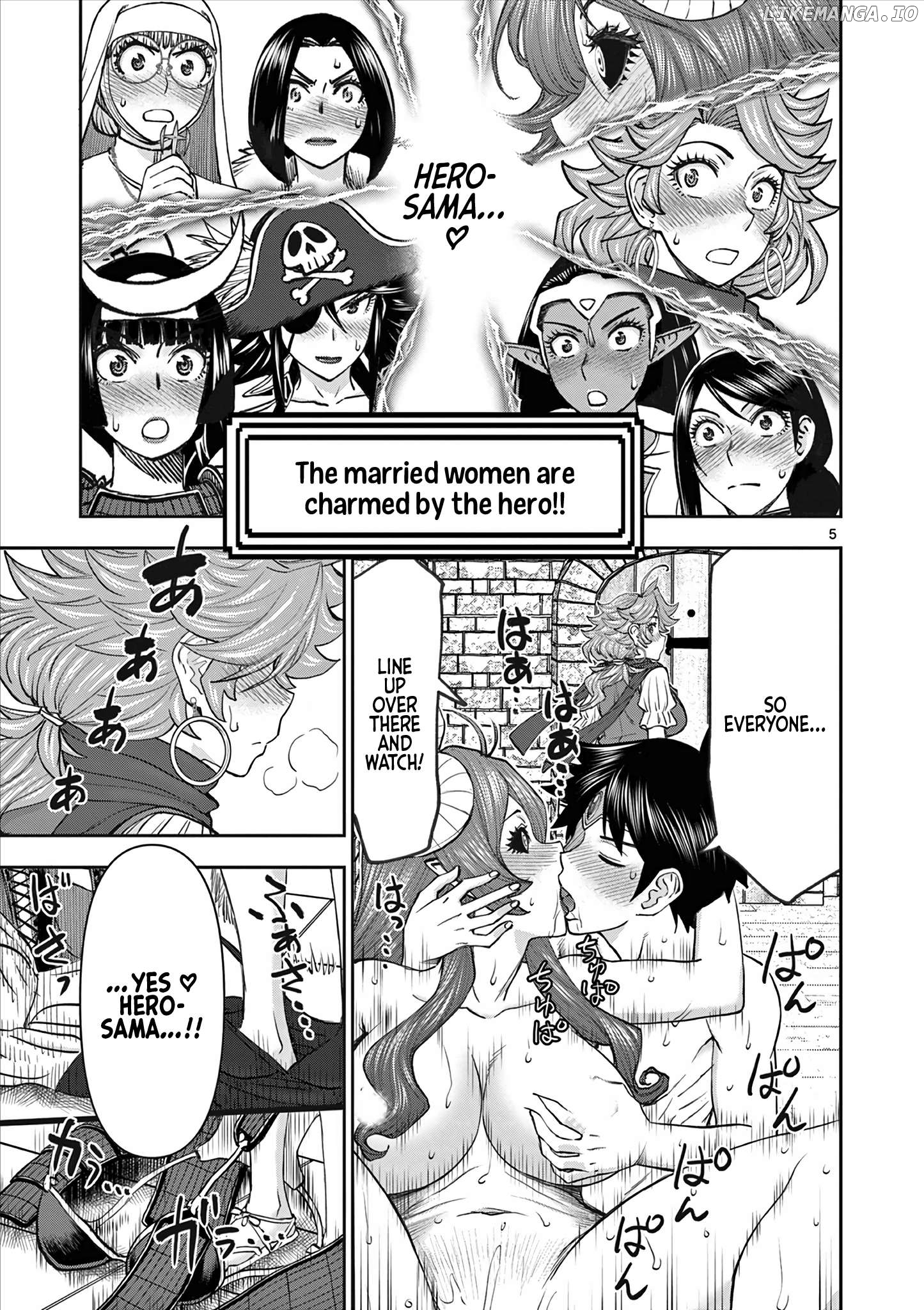 Isekai Furin ll ~Michibika Reshi Hitodzuma Tachi to Bukiyo Tensei Yuusha~ Chapter 68 - page 5