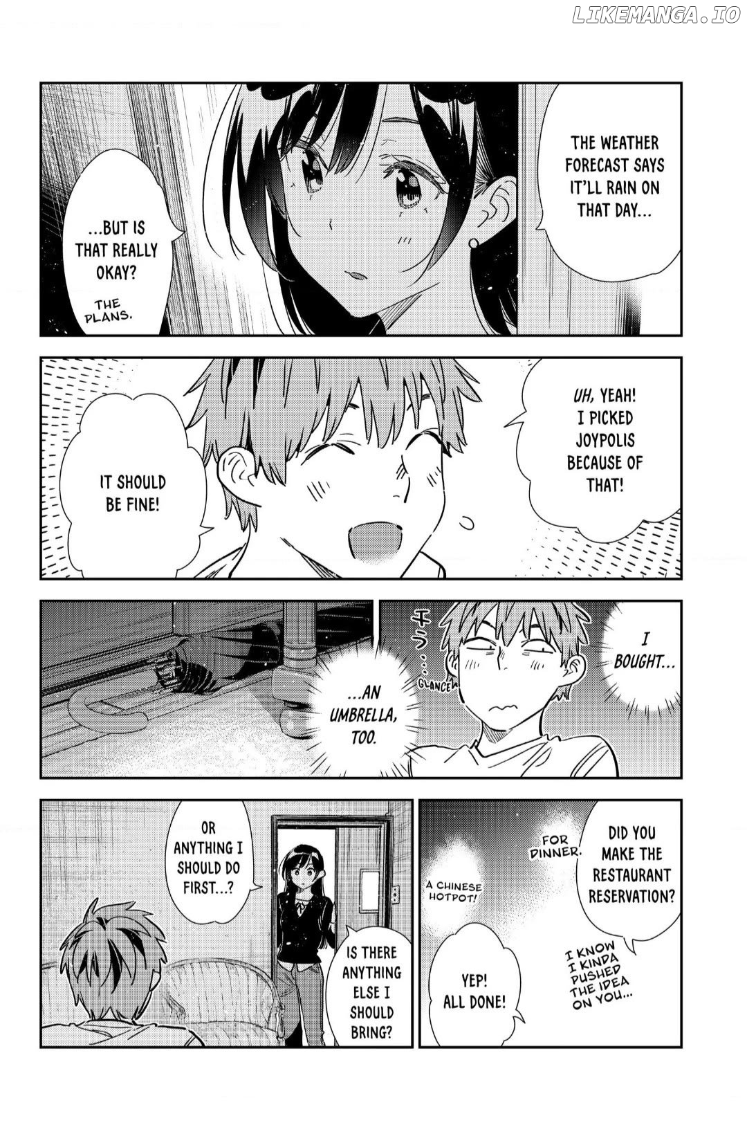 Kanojo, Okarishimasu Chapter 350 - page 14