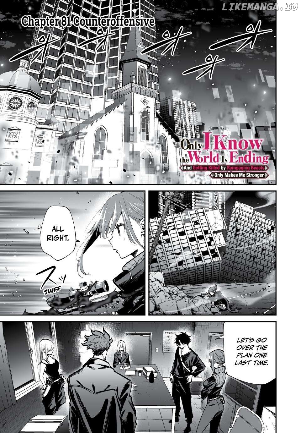 Only I Know That the World Will End Chapter 81 - page 1