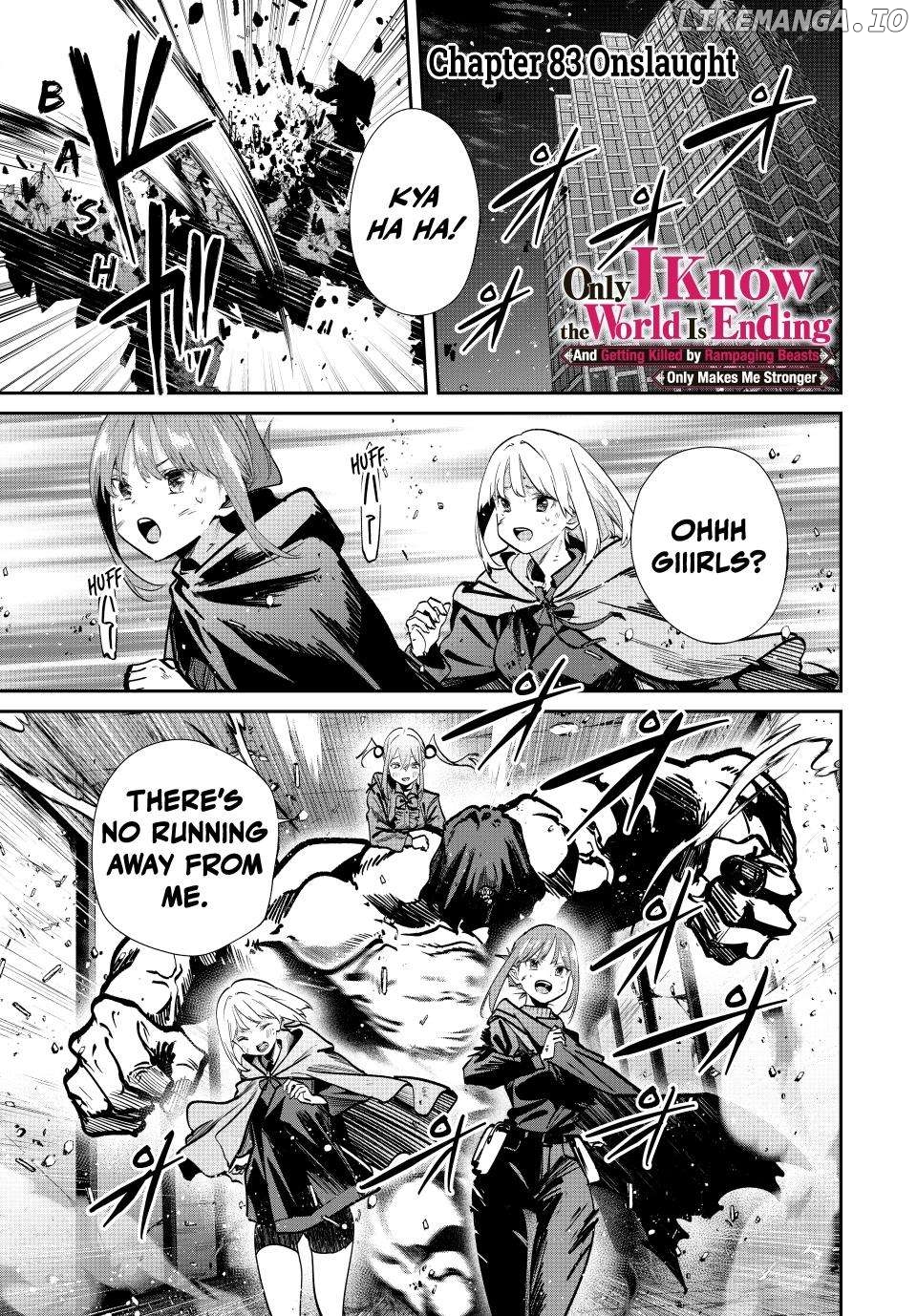 Only I Know That the World Will End Chapter 83 - page 1