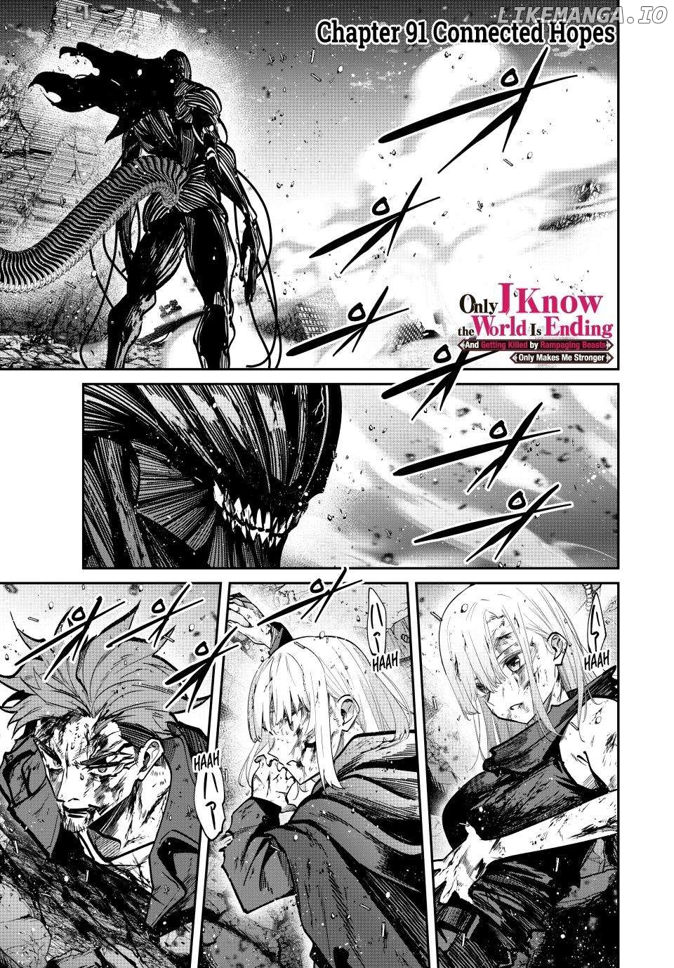 Only I Know That the World Will End Chapter 91 - page 1