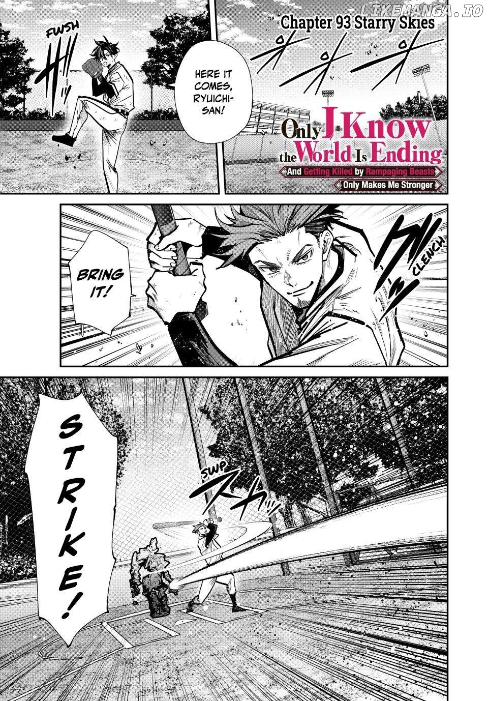 Only I Know That the World Will End Chapter 93 - page 1