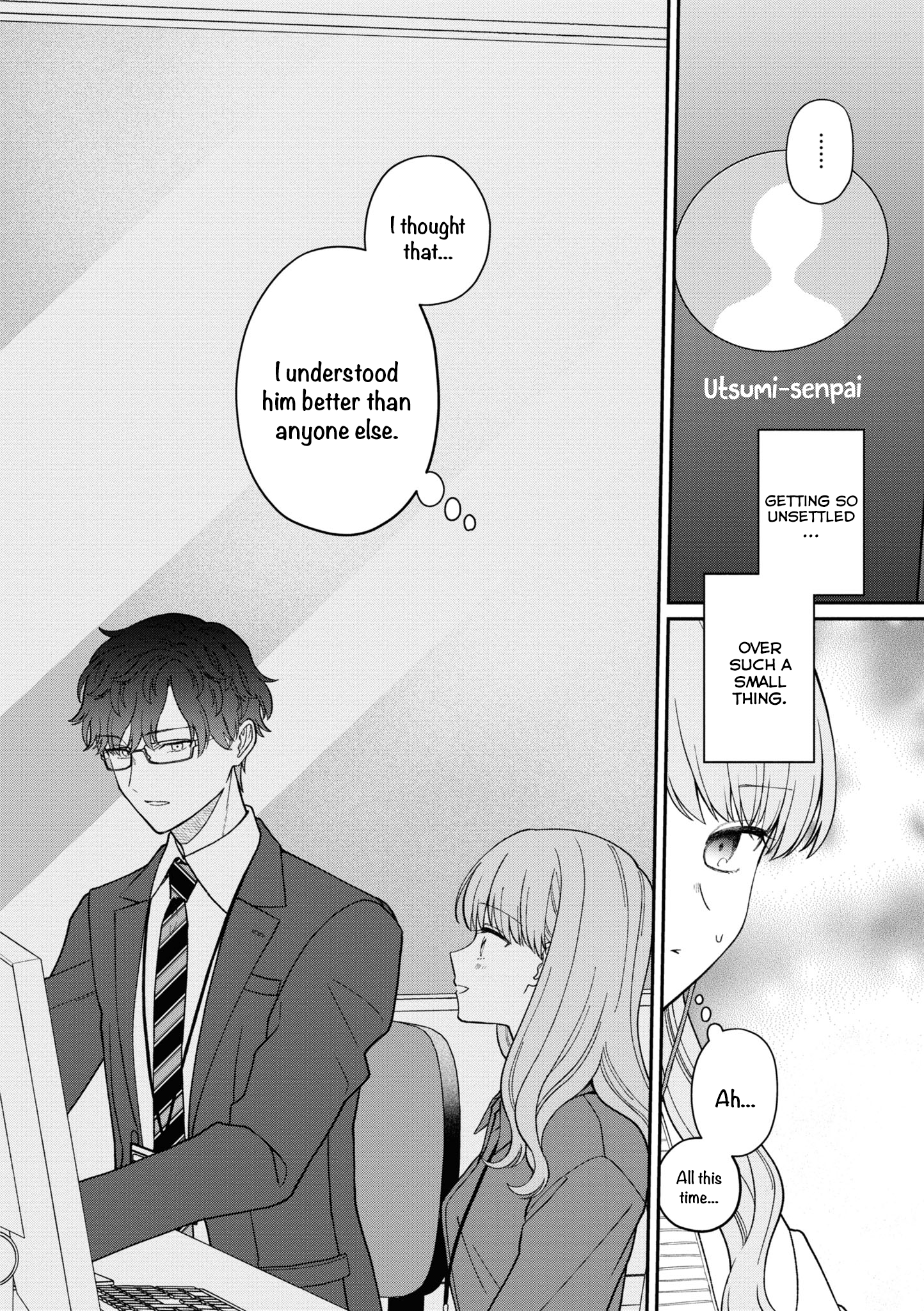 The New-Hire Who Could "Read" Emotions and the Unsociable Senpai Chapter 51 - page 11