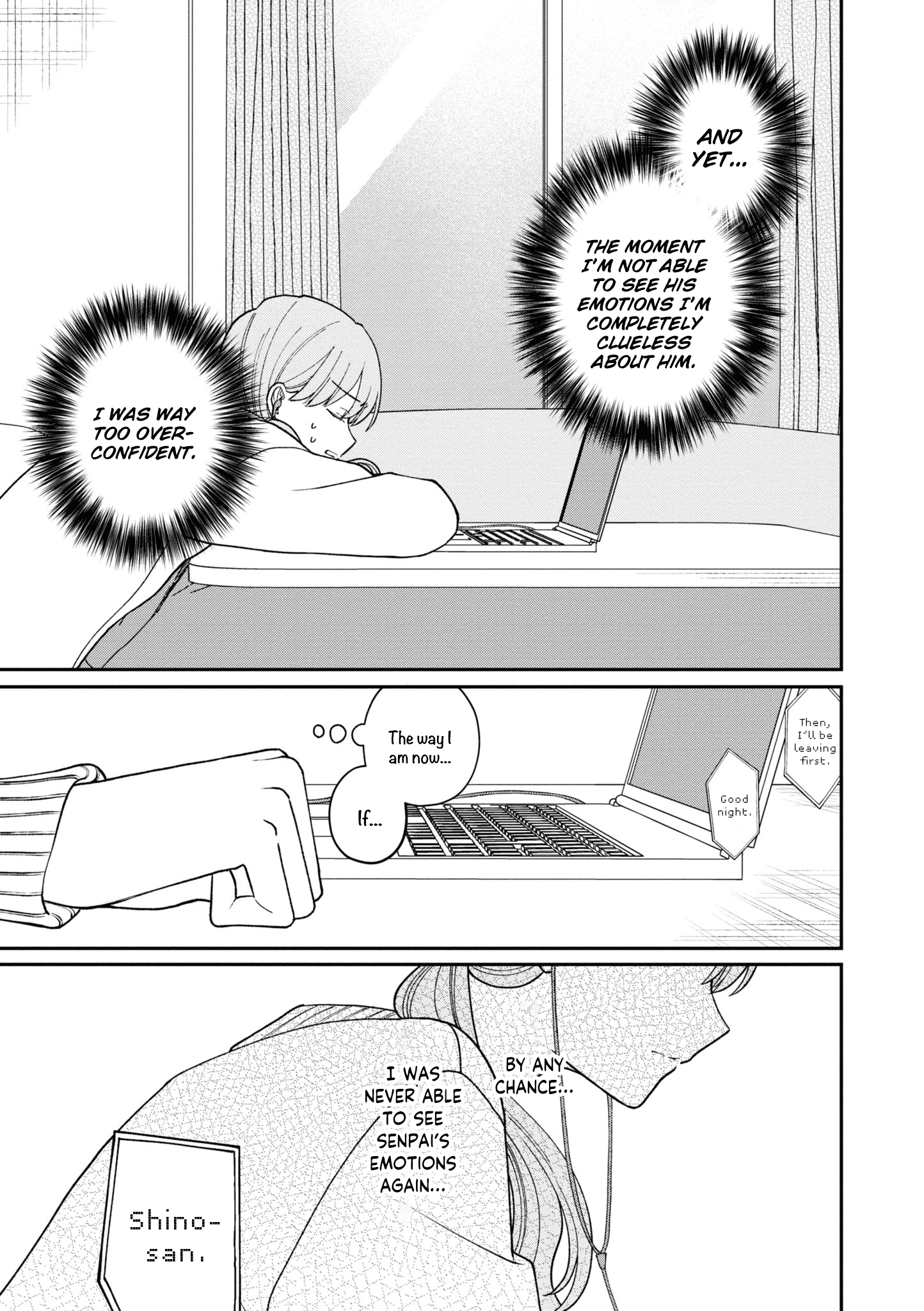 The New-Hire Who Could "Read" Emotions and the Unsociable Senpai Chapter 51 - page 12