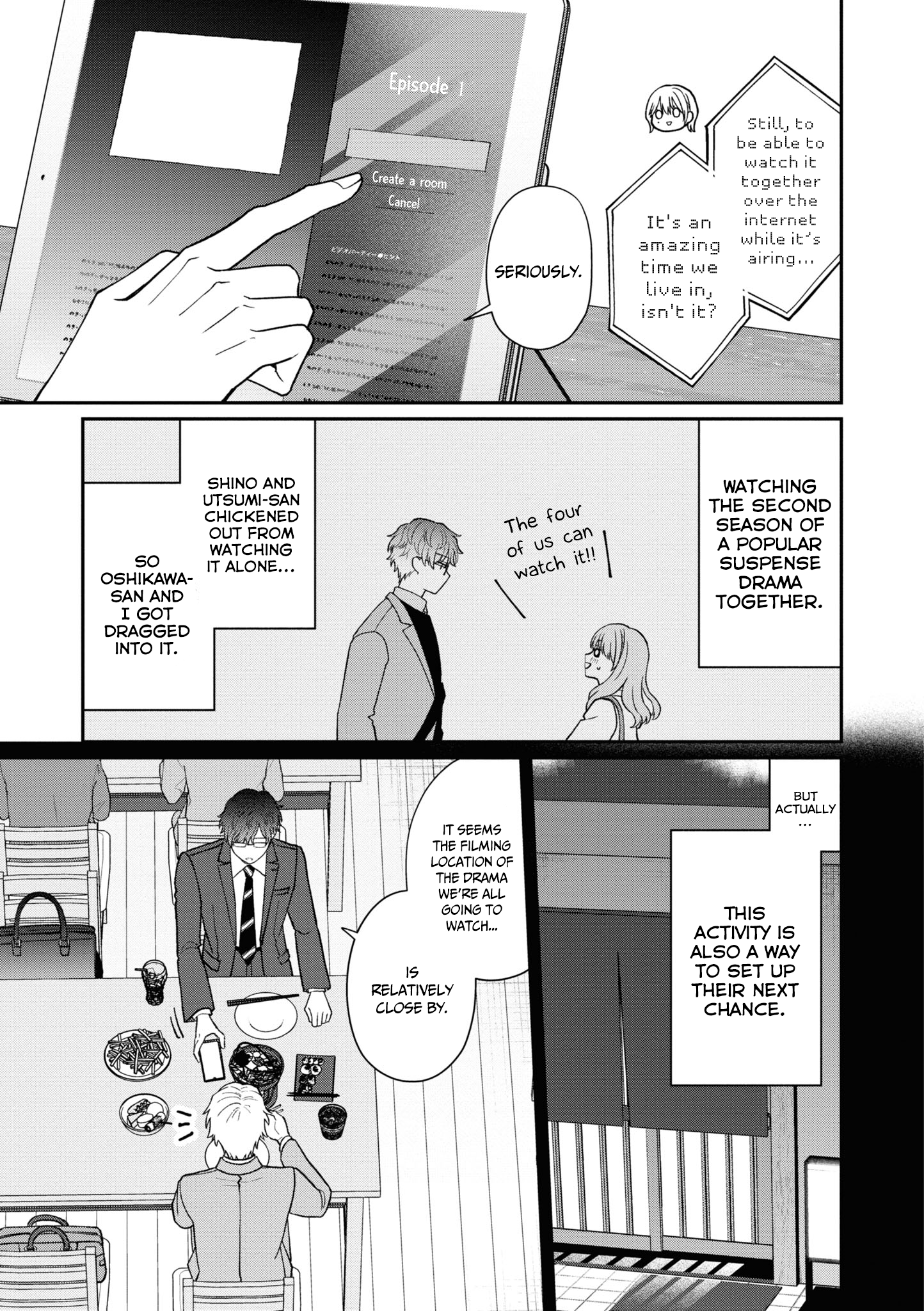 The New-Hire Who Could "Read" Emotions and the Unsociable Senpai Chapter 51 - page 4