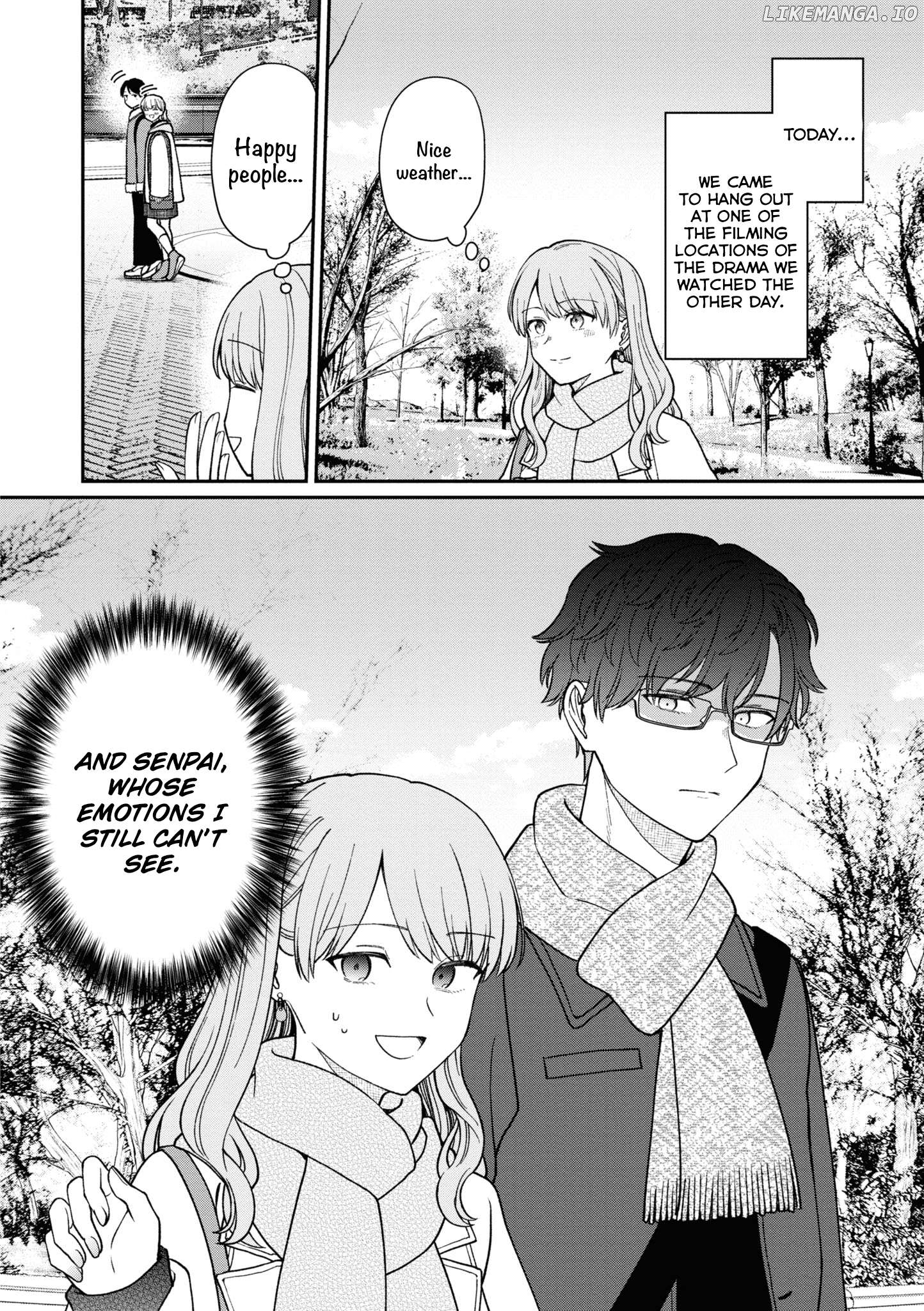 The New-Hire Who Could "Read" Emotions and the Unsociable Senpai Chapter 52 - page 3