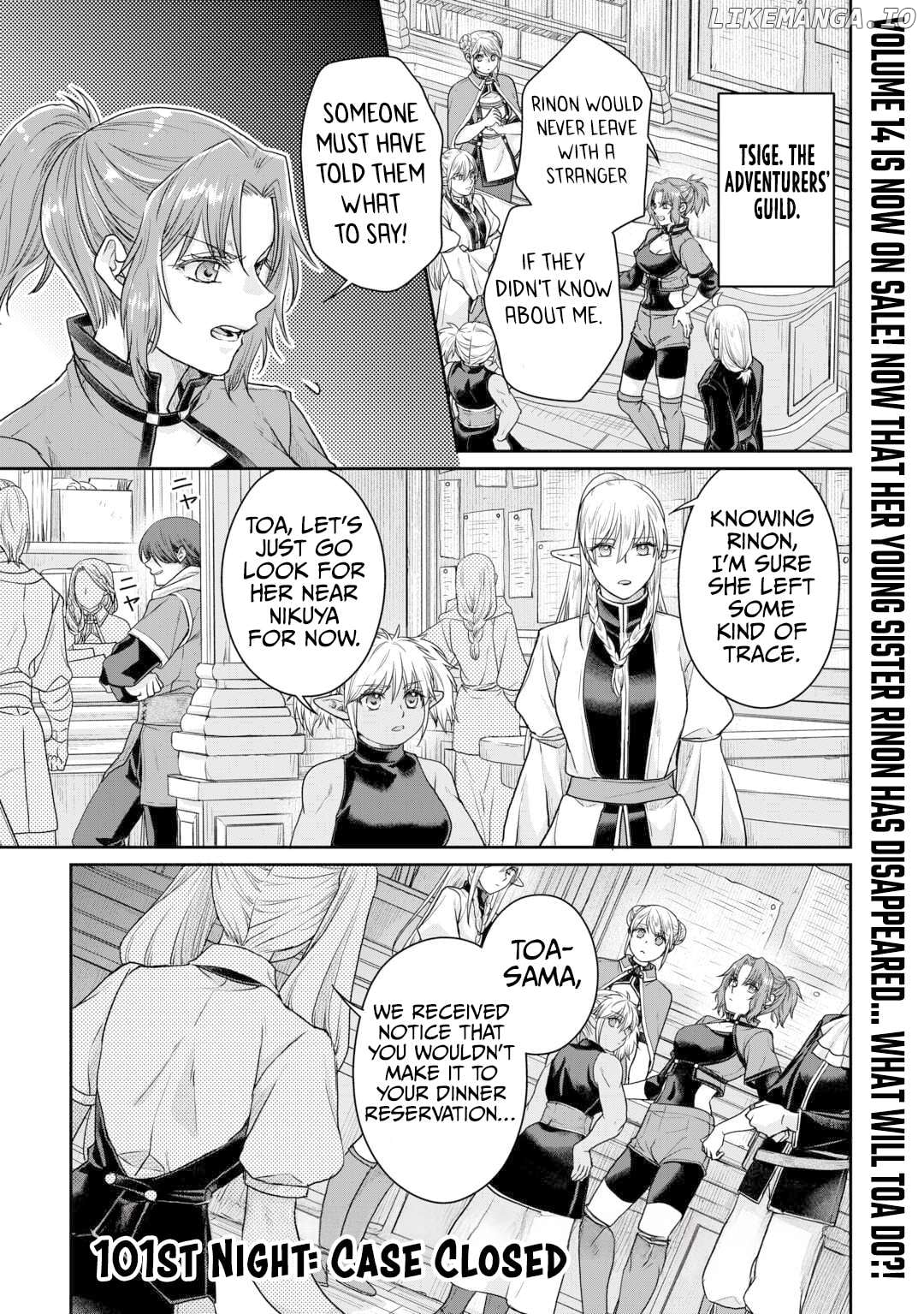 Tsuki ga Michibiku Isekai Douchuu Chapter 101 - page 2