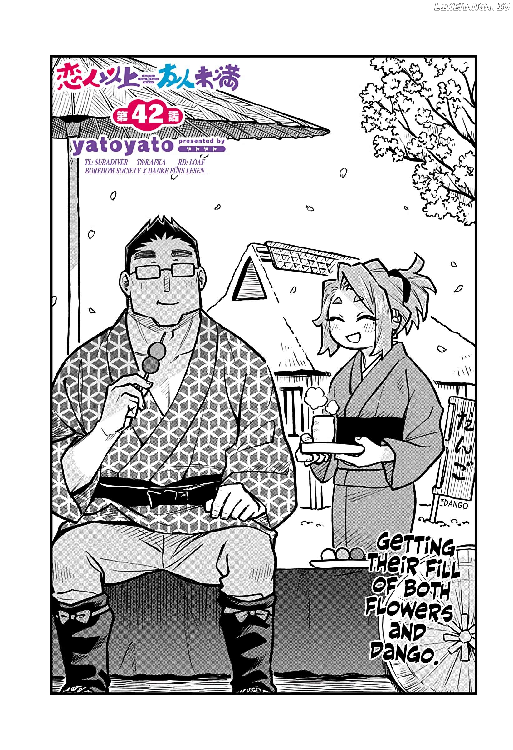 More Than Lovers, Less Than Friends Chapter 42 - page 1
