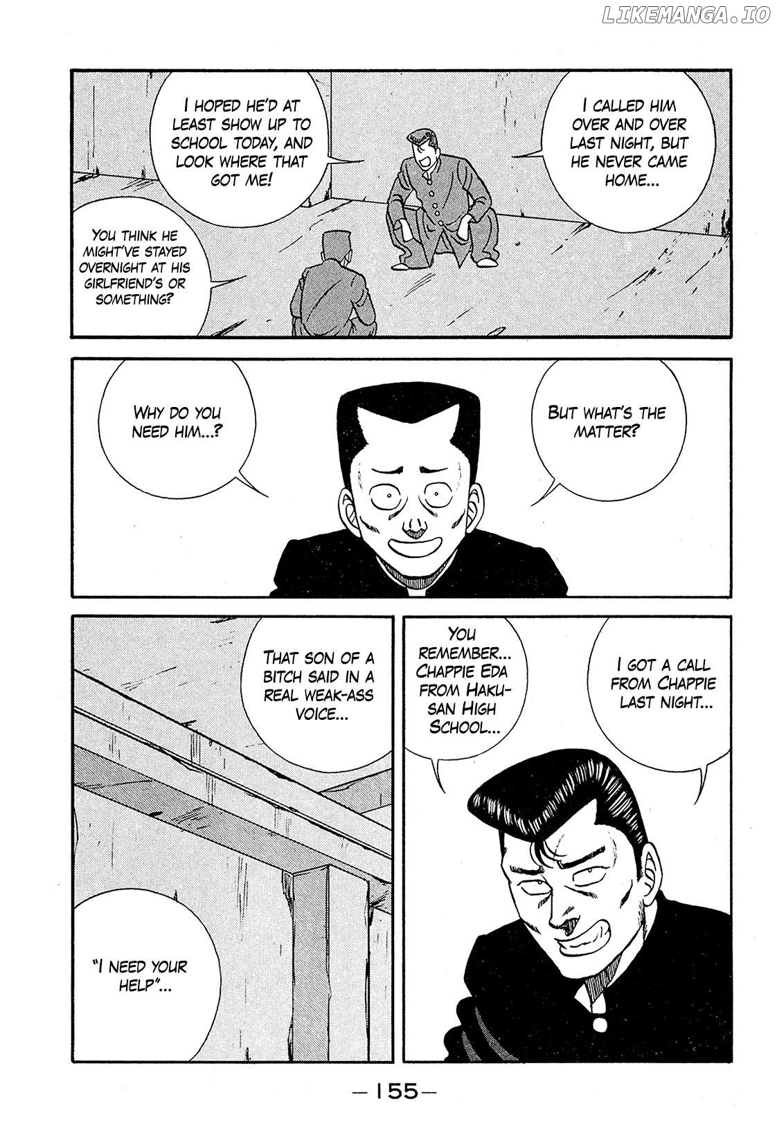 Be-Bop-Highschool Chapter 194 - page 3