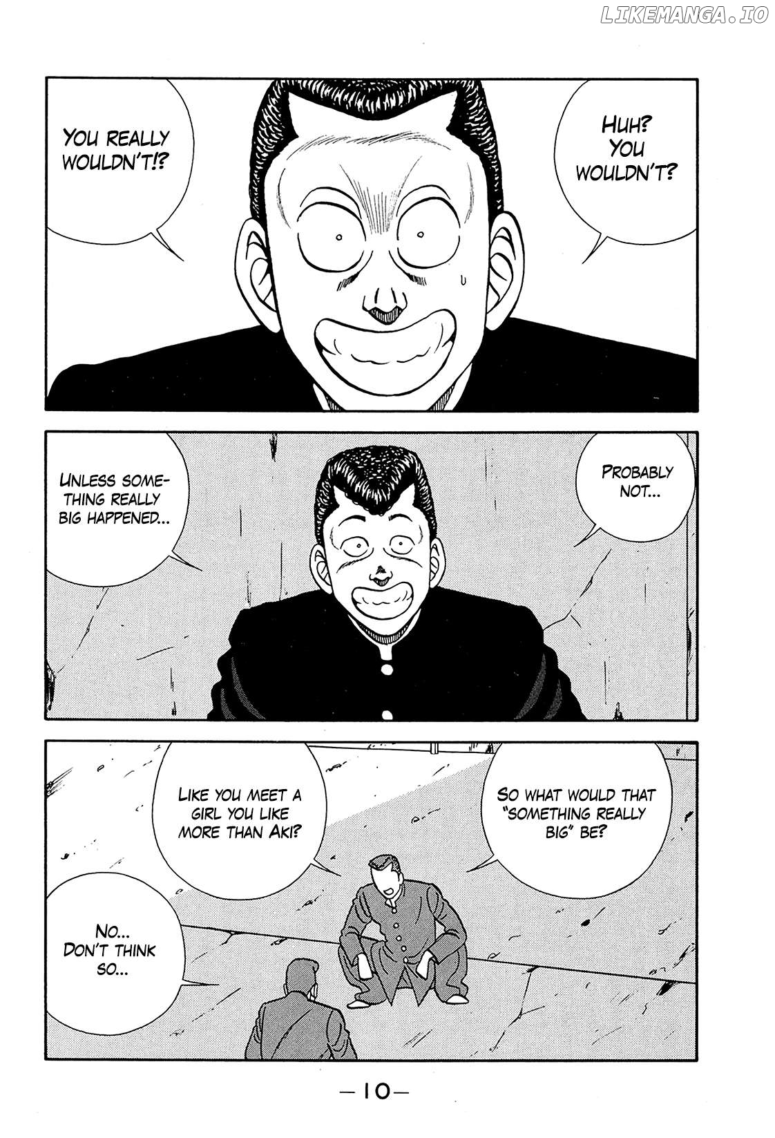 Be-Bop-Highschool Chapter 195 - page 10