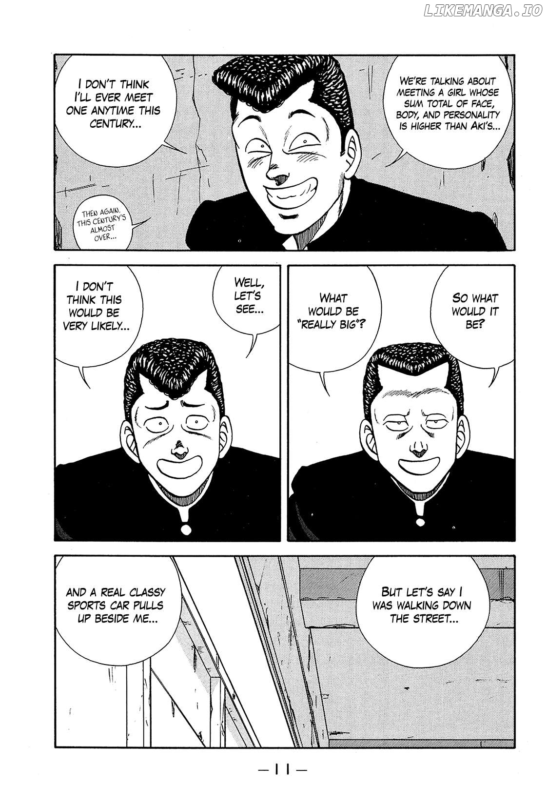 Be-Bop-Highschool Chapter 195 - page 11