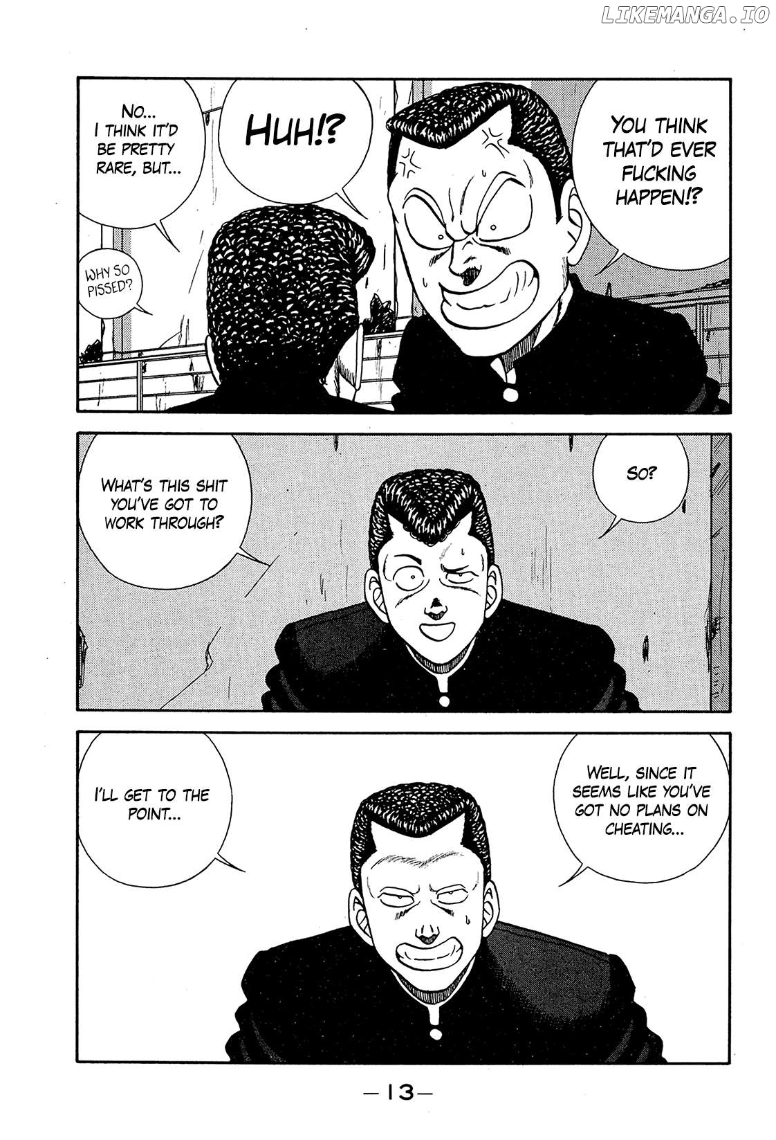 Be-Bop-Highschool Chapter 195 - page 13