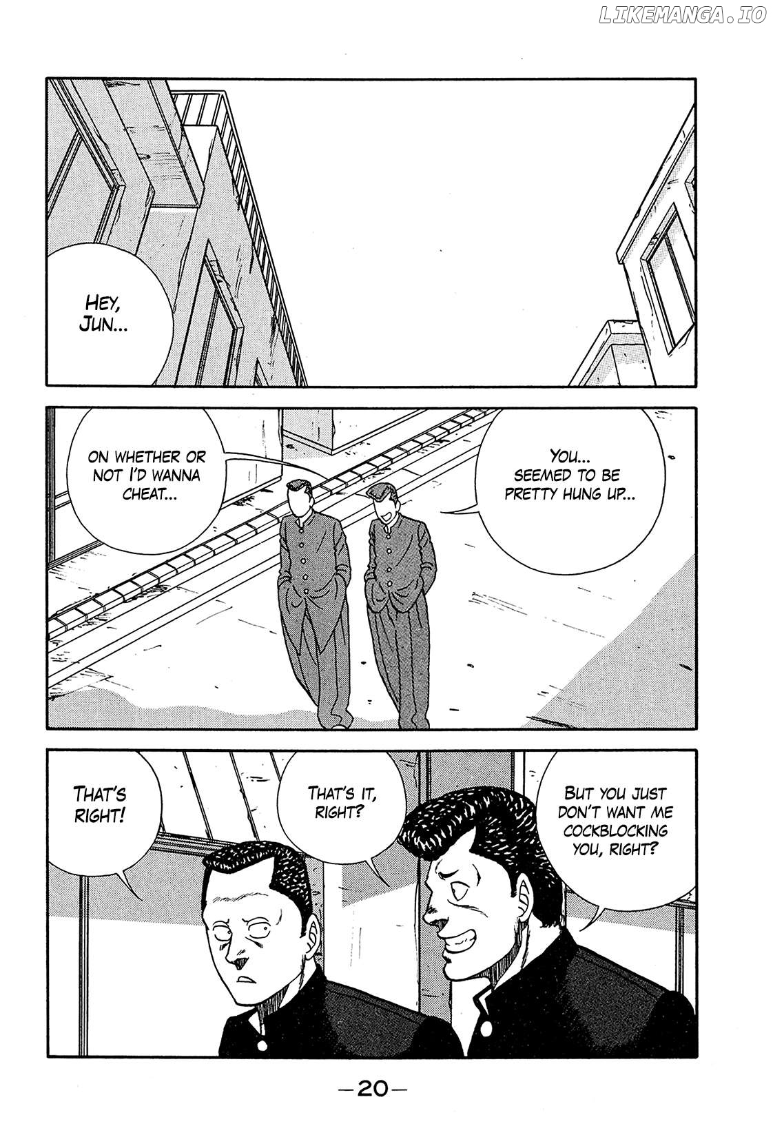 Be-Bop-Highschool Chapter 195 - page 20