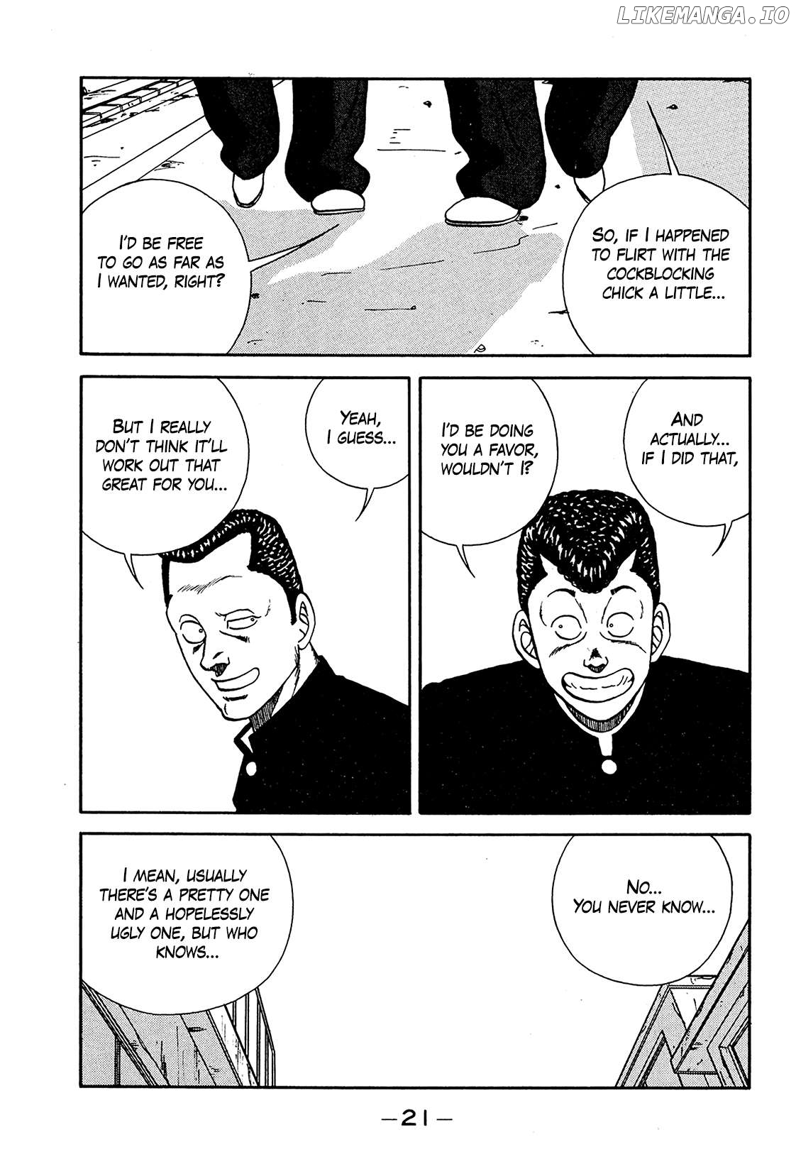 Be-Bop-Highschool Chapter 195 - page 21