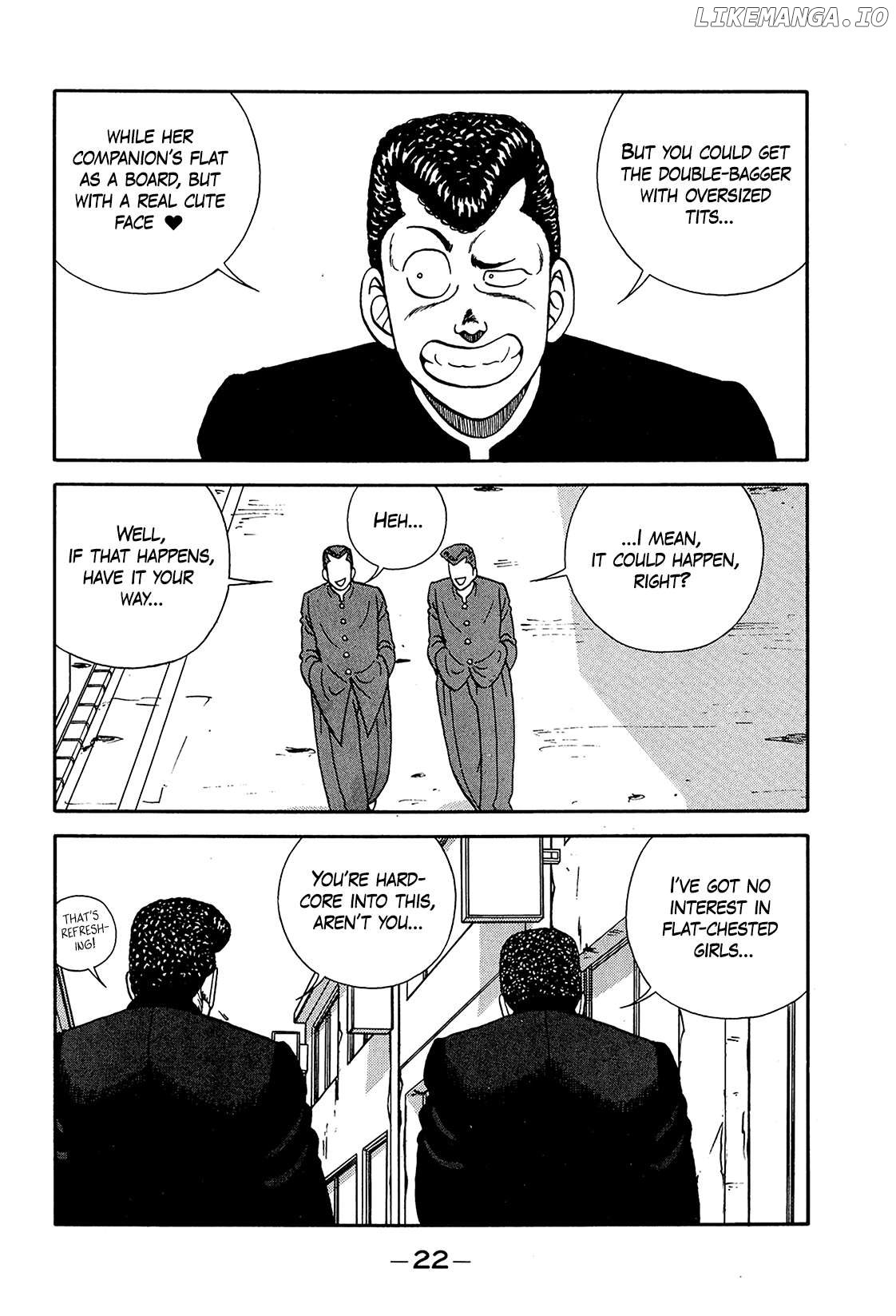 Be-Bop-Highschool Chapter 195 - page 22