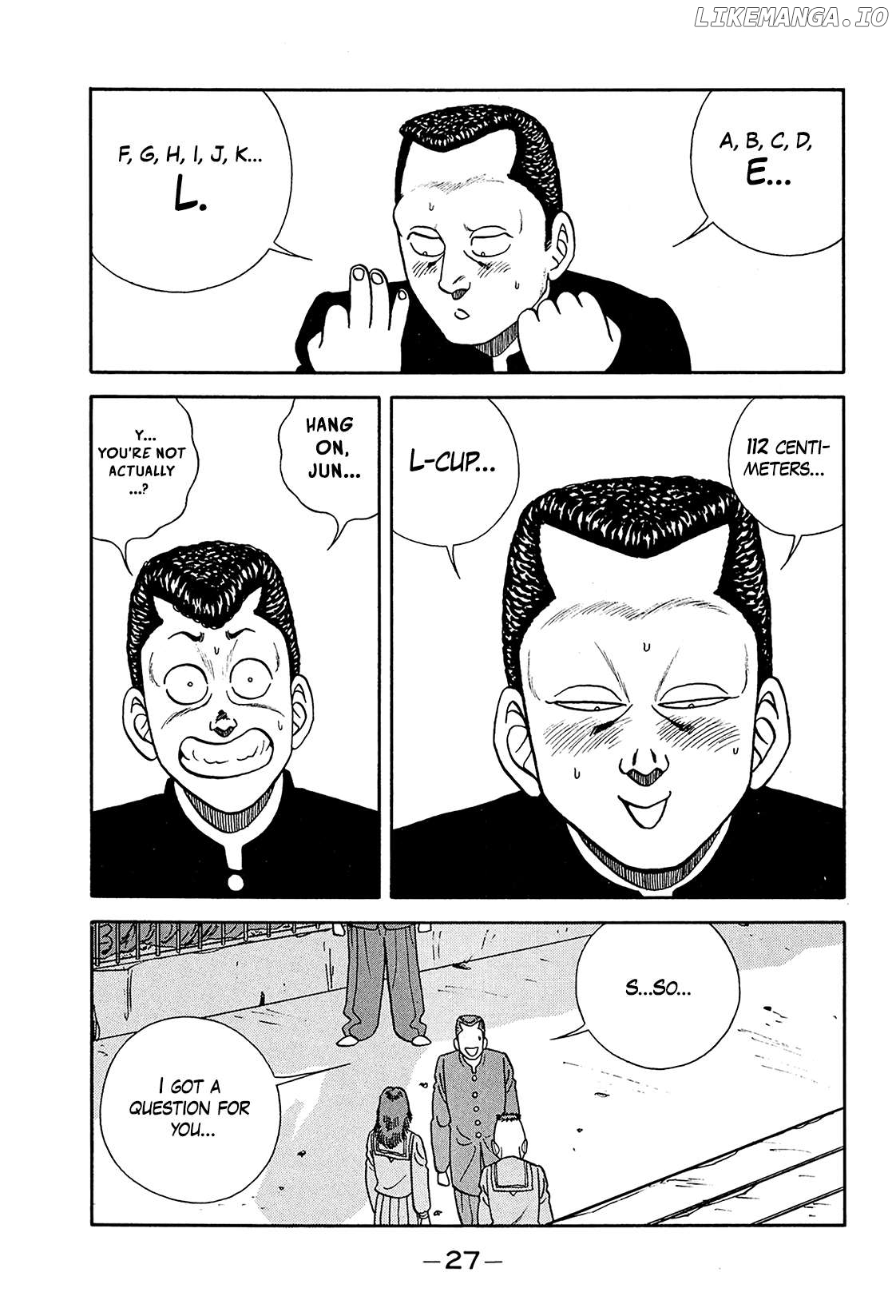 Be-Bop-Highschool Chapter 195 - page 27