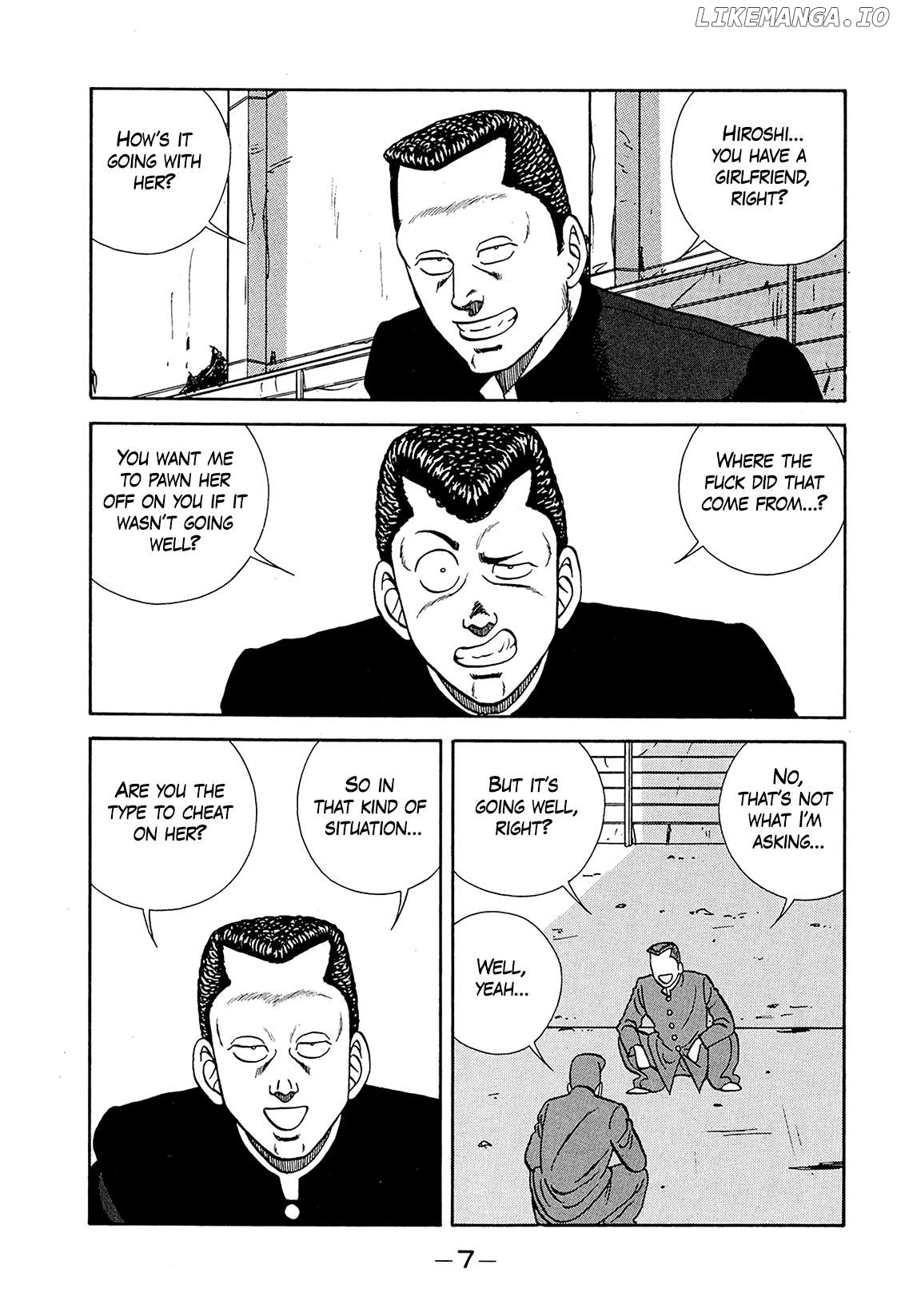 Be-Bop-Highschool Chapter 195 - page 7