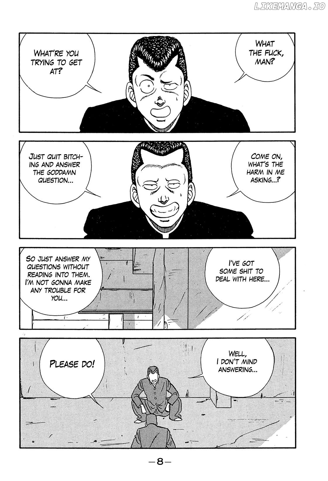 Be-Bop-Highschool Chapter 195 - page 8