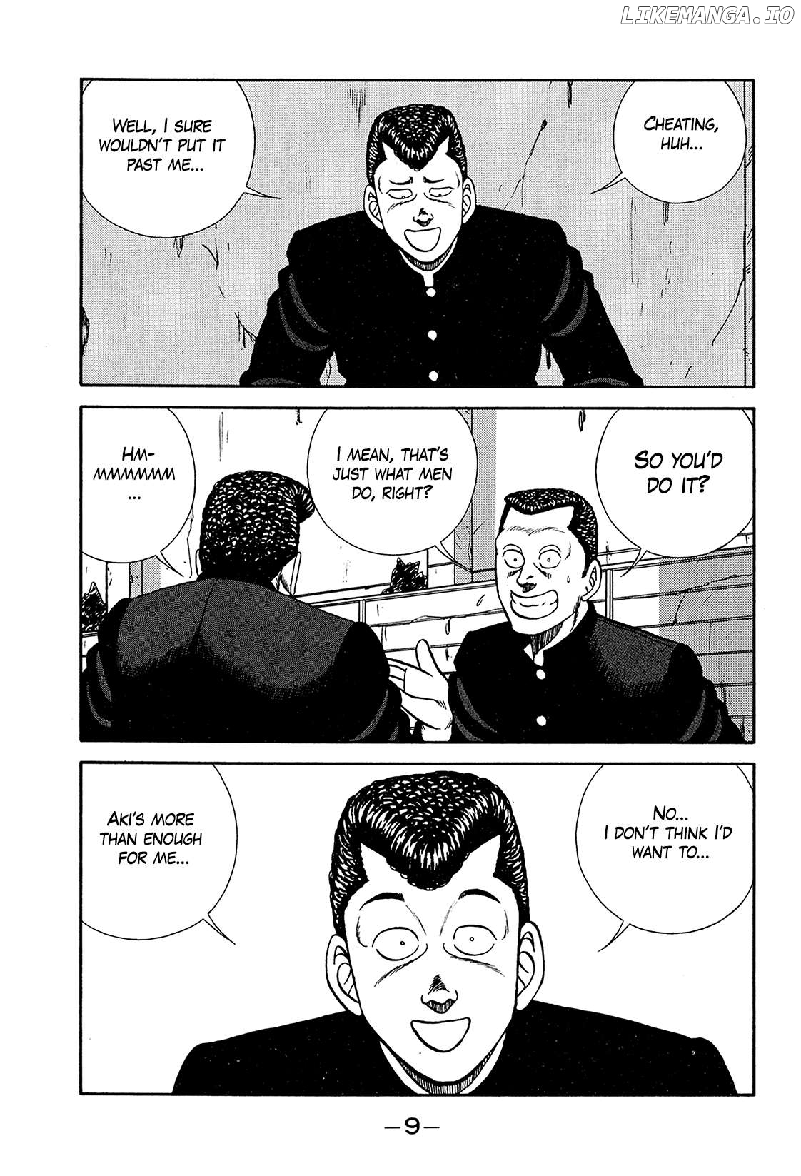Be-Bop-Highschool Chapter 195 - page 9