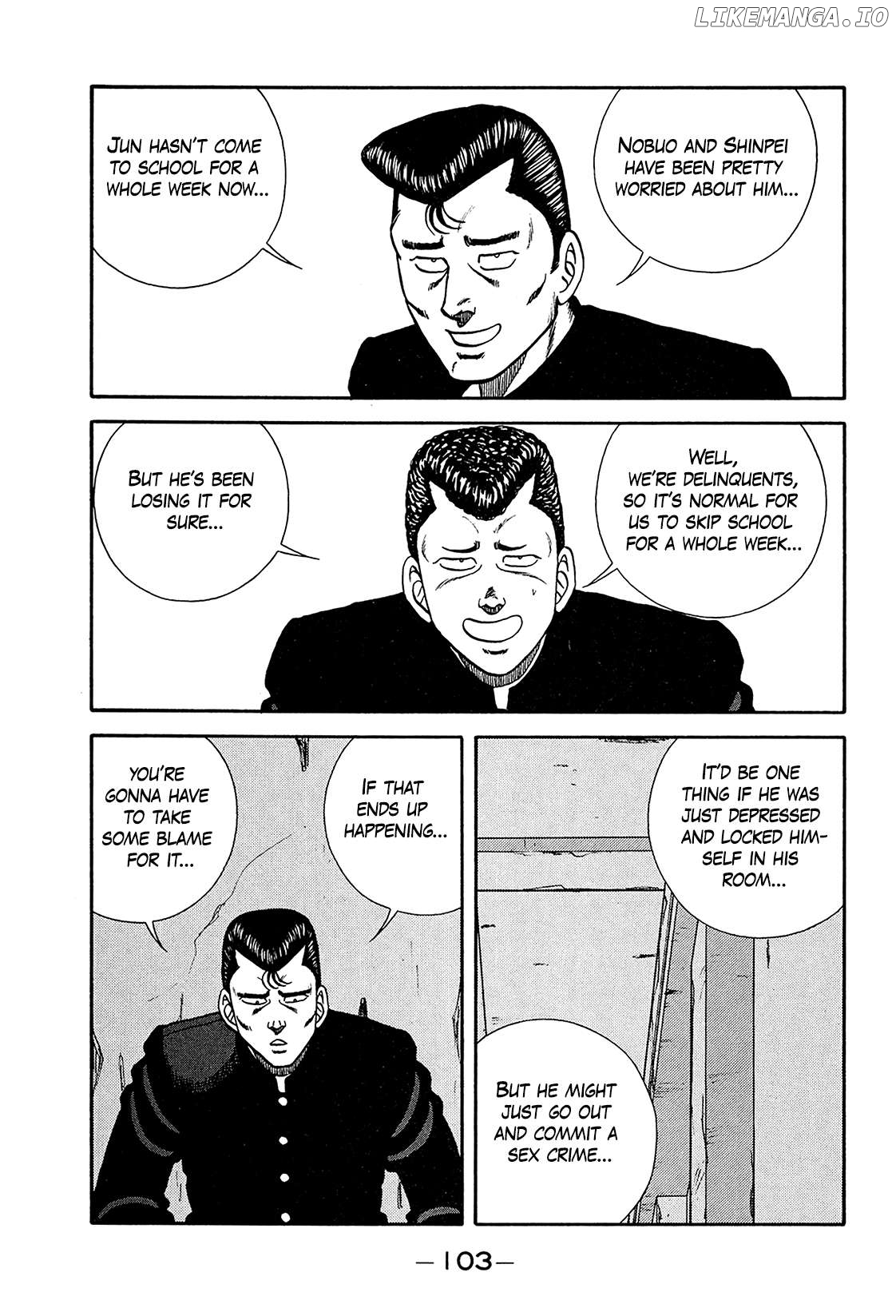 Be-Bop-Highschool Chapter 198 - page 3