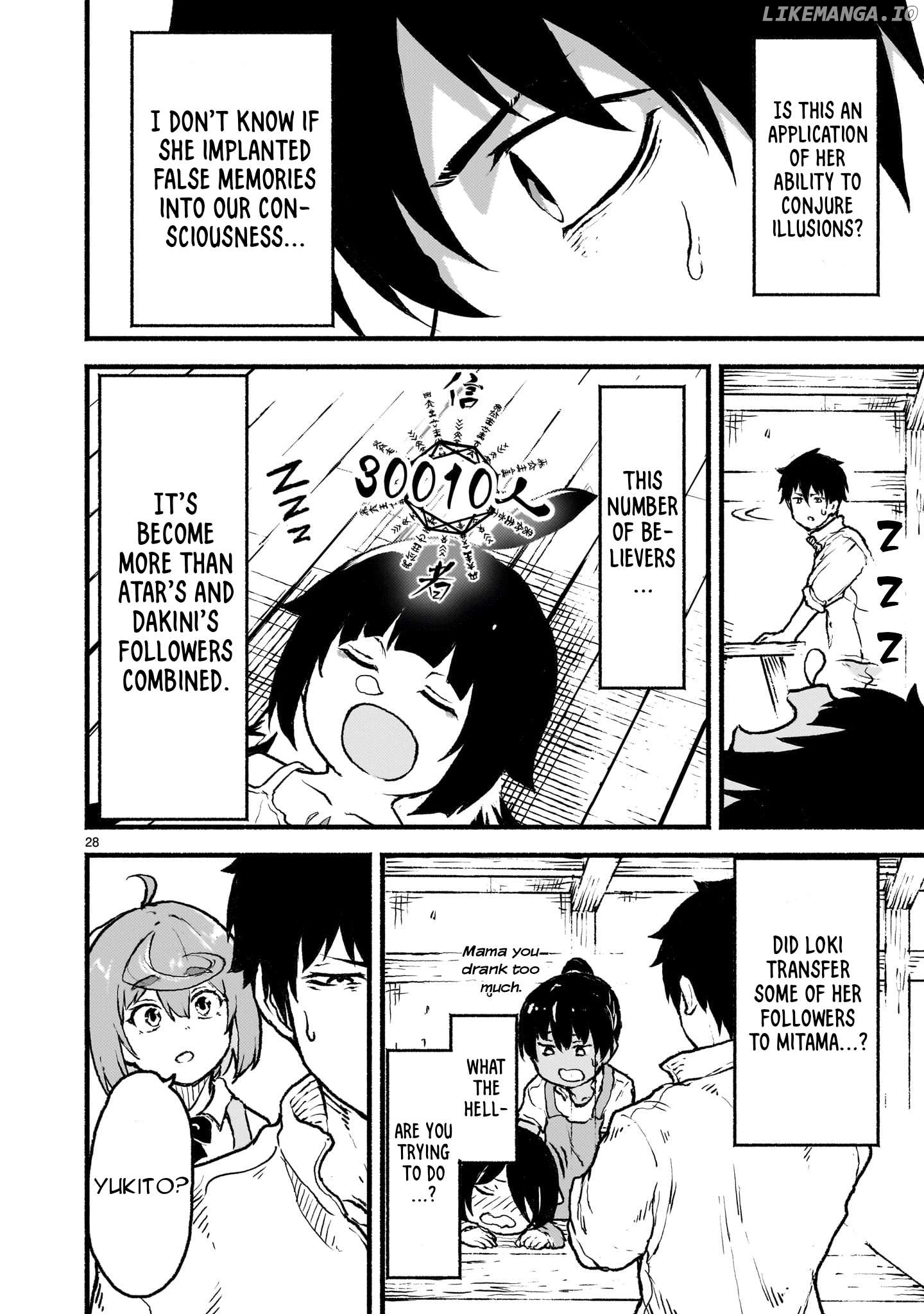 Kaminaki Sekai No Kamisama Katsudou Chapter 38 - page 29