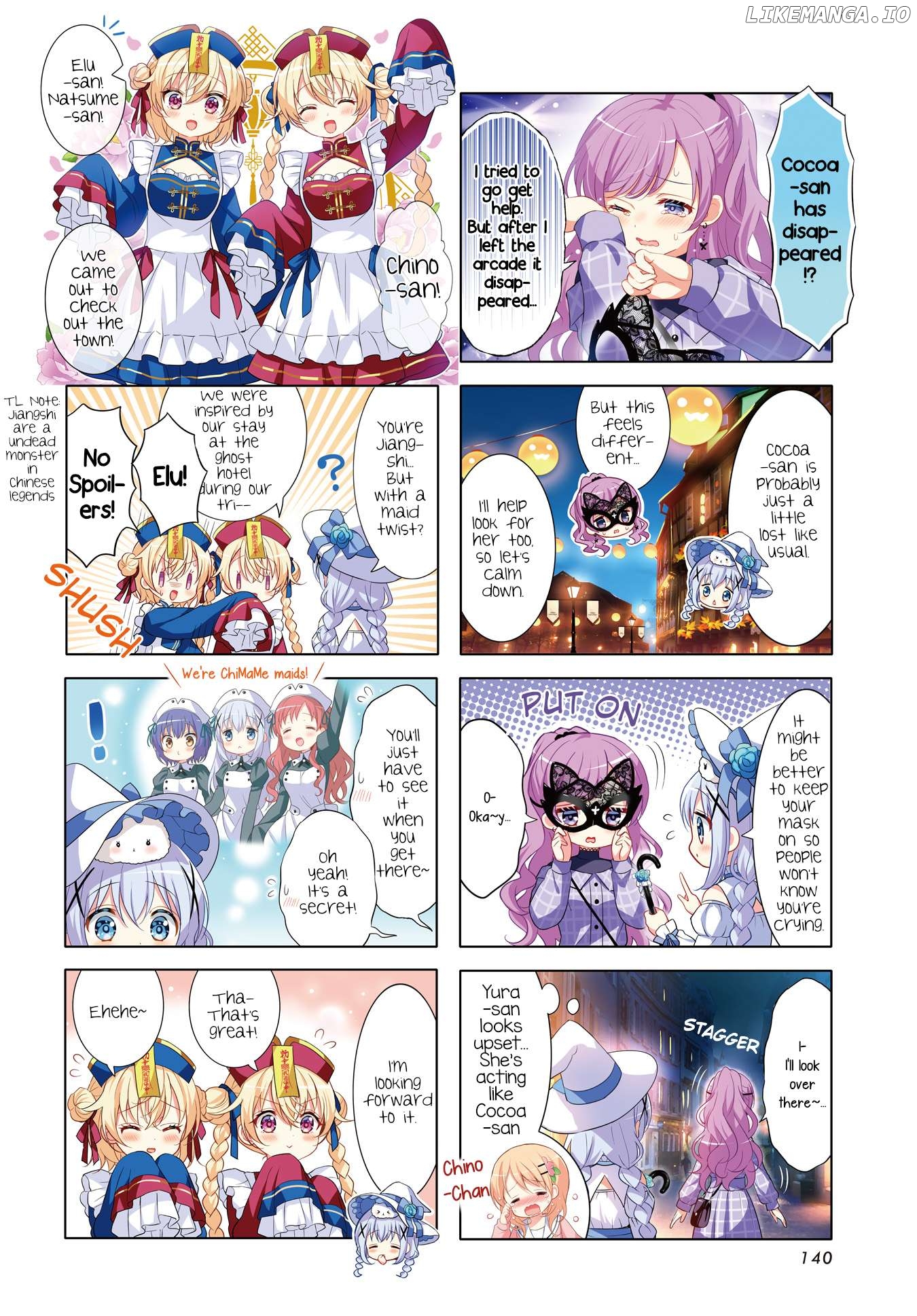 Gochuumon wa Usagi Desu ka? Chapter 168 - page 2