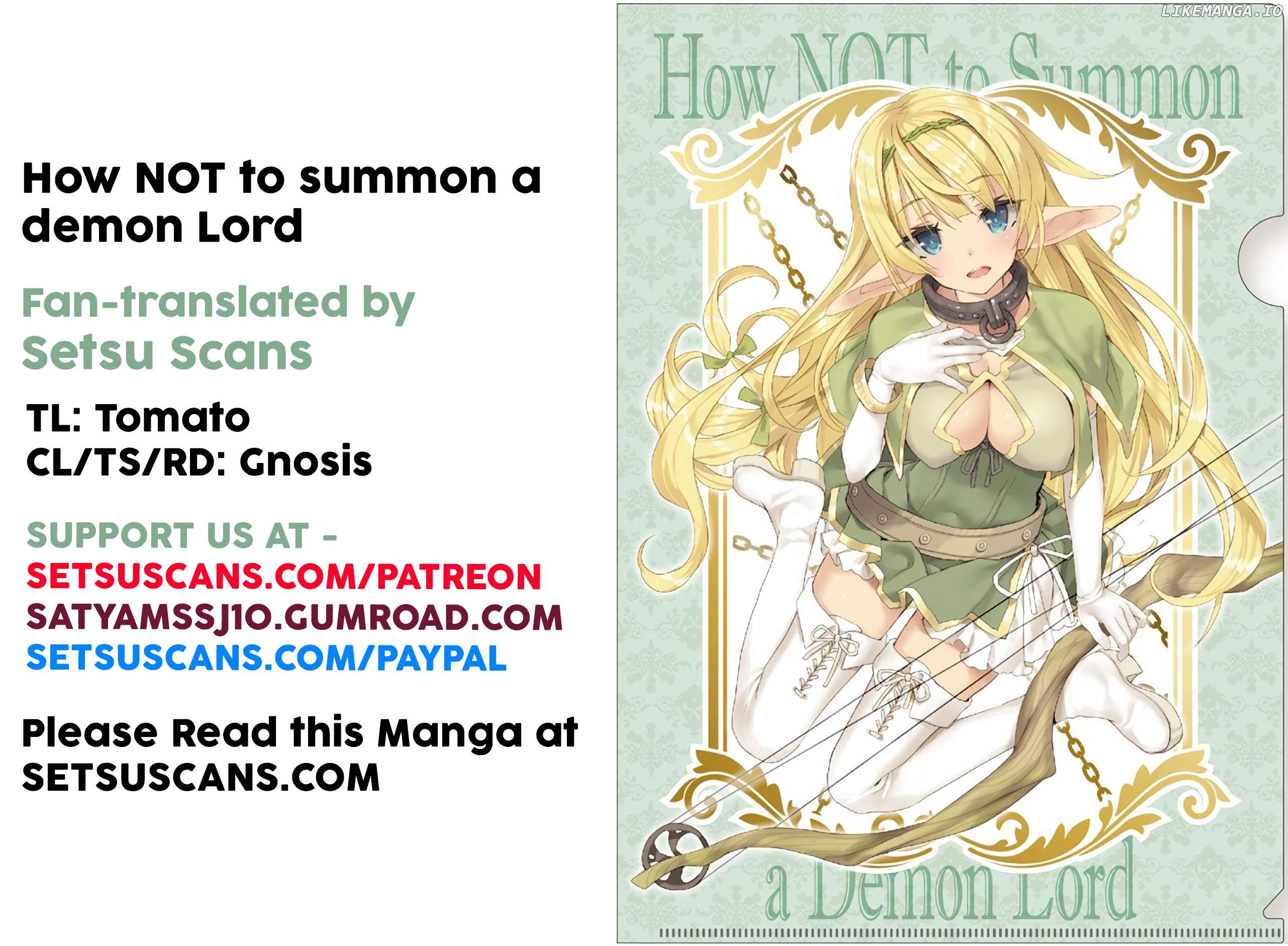 Isekai Maou to Shoukan Shoujo Dorei Majutsu Chapter 109.2 - page 1