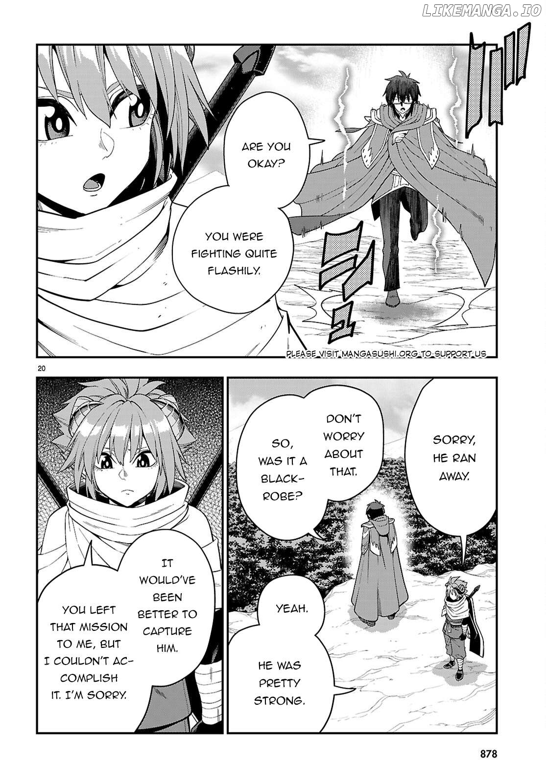 Konjiki no Moji Tsukai - Yuusha Yonin ni Makikomareta Unique Cheat Chapter 112 - page 21