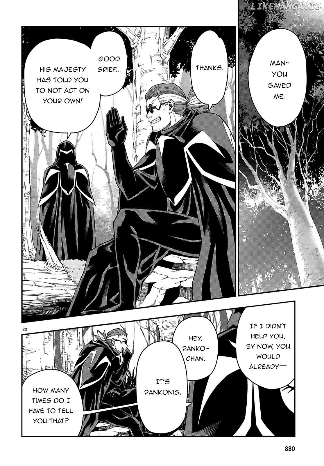 Konjiki no Moji Tsukai - Yuusha Yonin ni Makikomareta Unique Cheat Chapter 112 - page 23