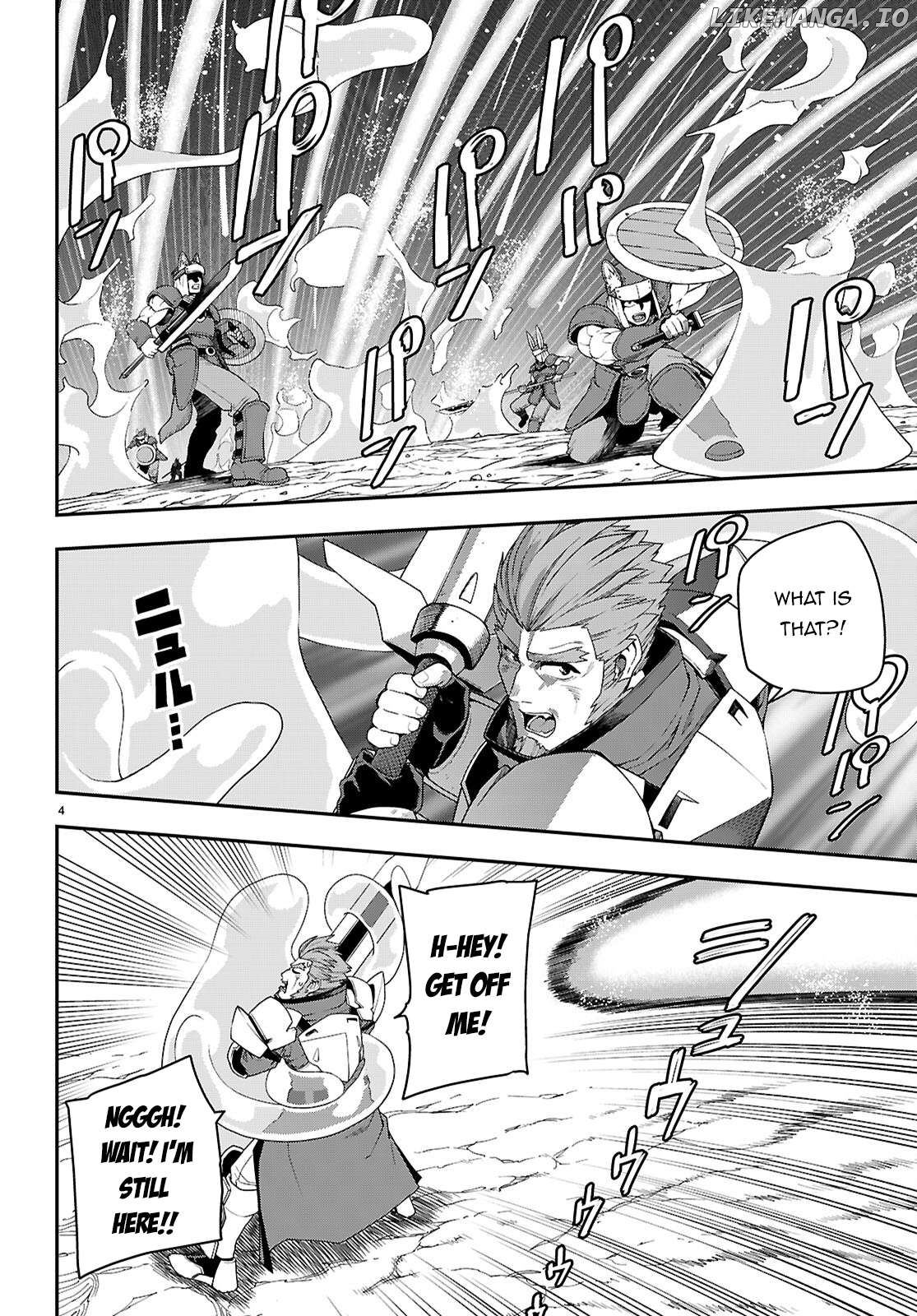 Konjiki no Moji Tsukai - Yuusha Yonin ni Makikomareta Unique Cheat Chapter 112 - page 5