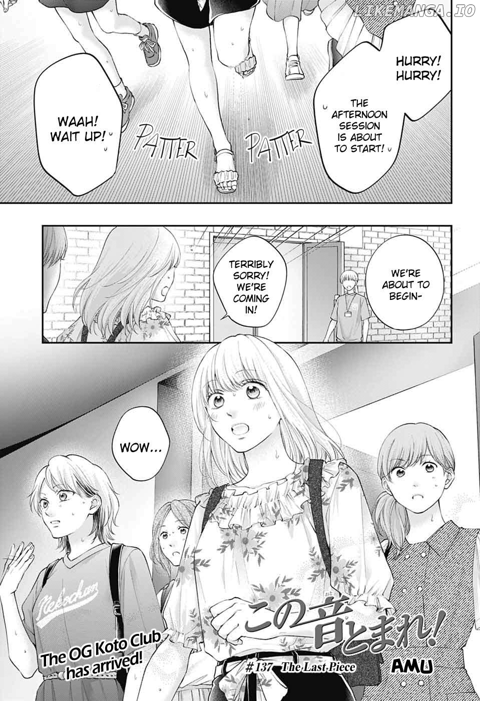 Kono Oto Tomare! Sounds Of Life Chapter 137 - page 3