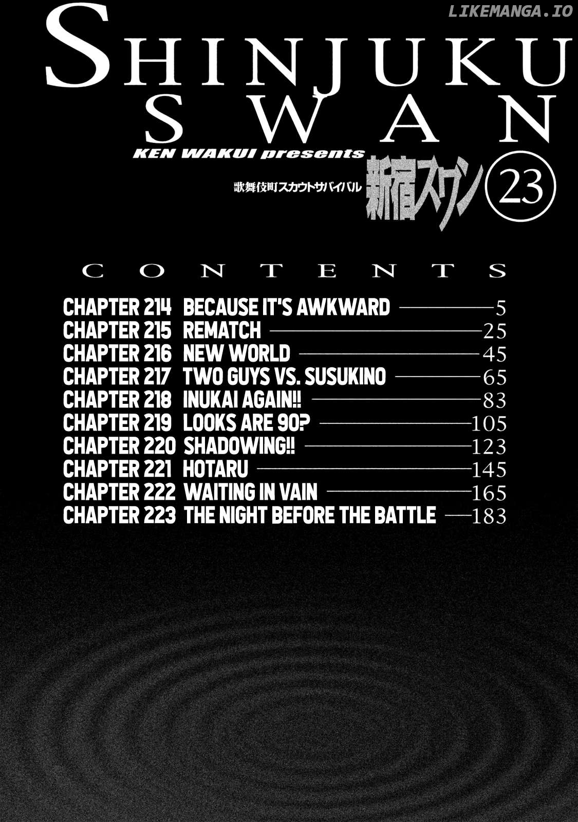 Shinjuku Swan Chapter 235 - page 6