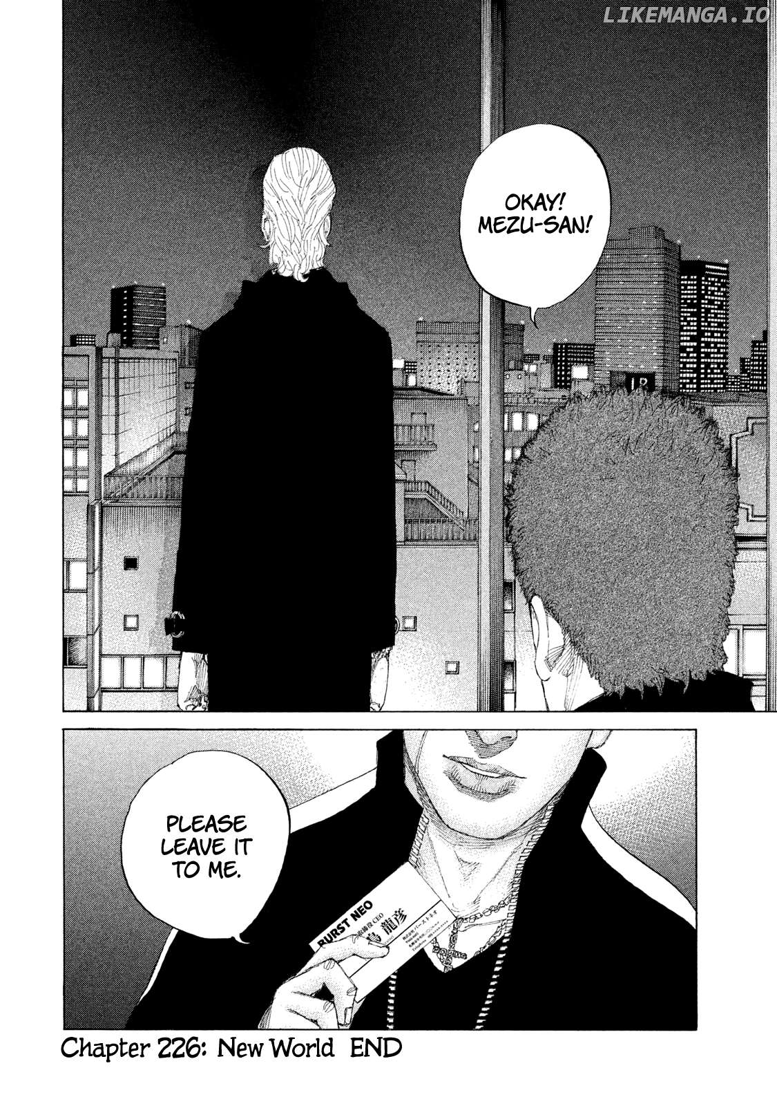 Shinjuku Swan Chapter 237 - page 20