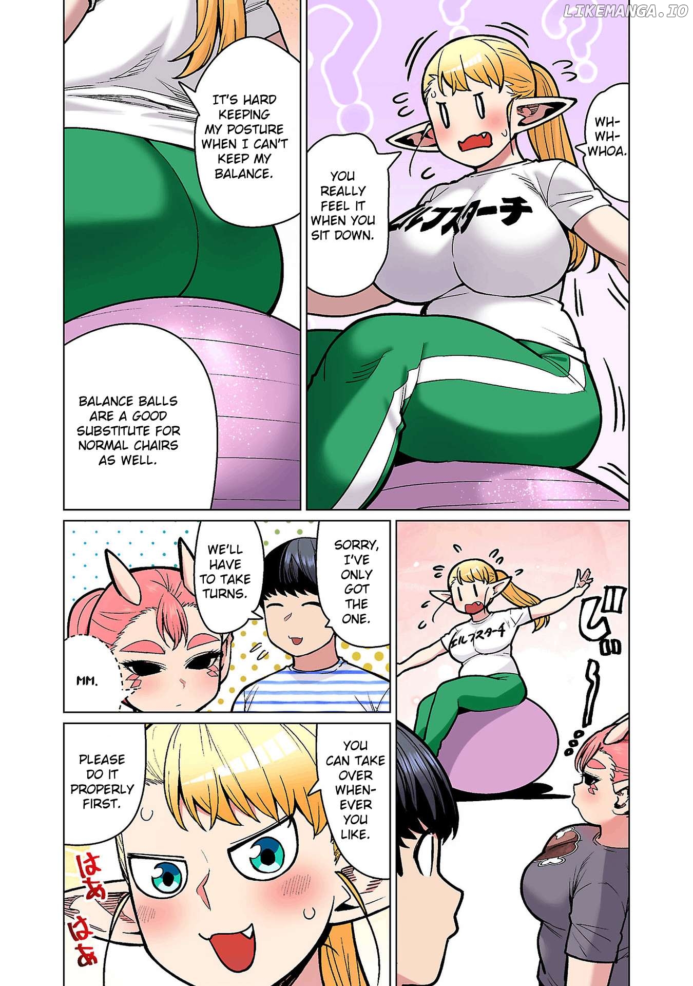 Shin Elf-san wa Yaserarenai. Chapter 19 - page 12