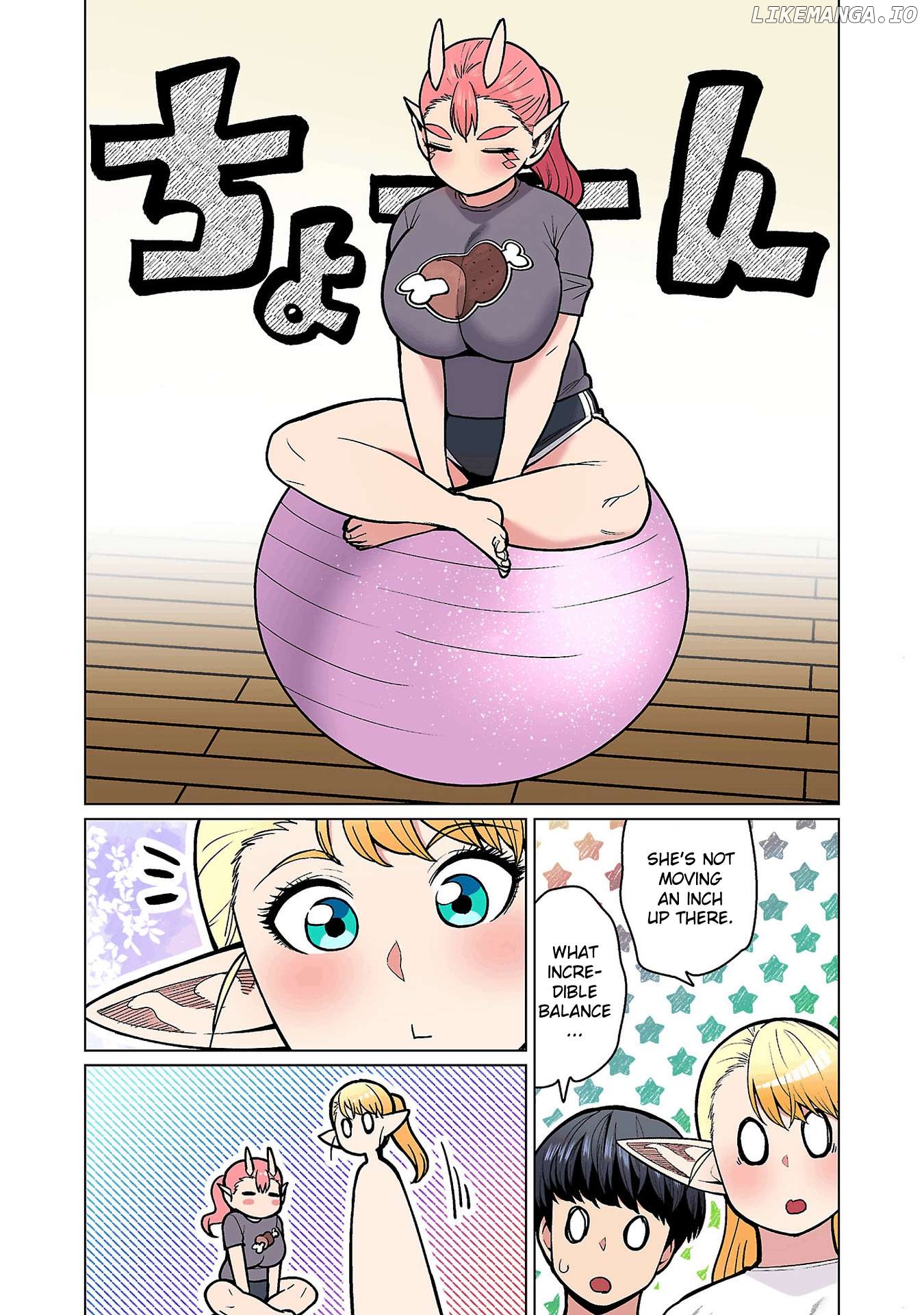Shin Elf-san wa Yaserarenai. Chapter 19 - page 13