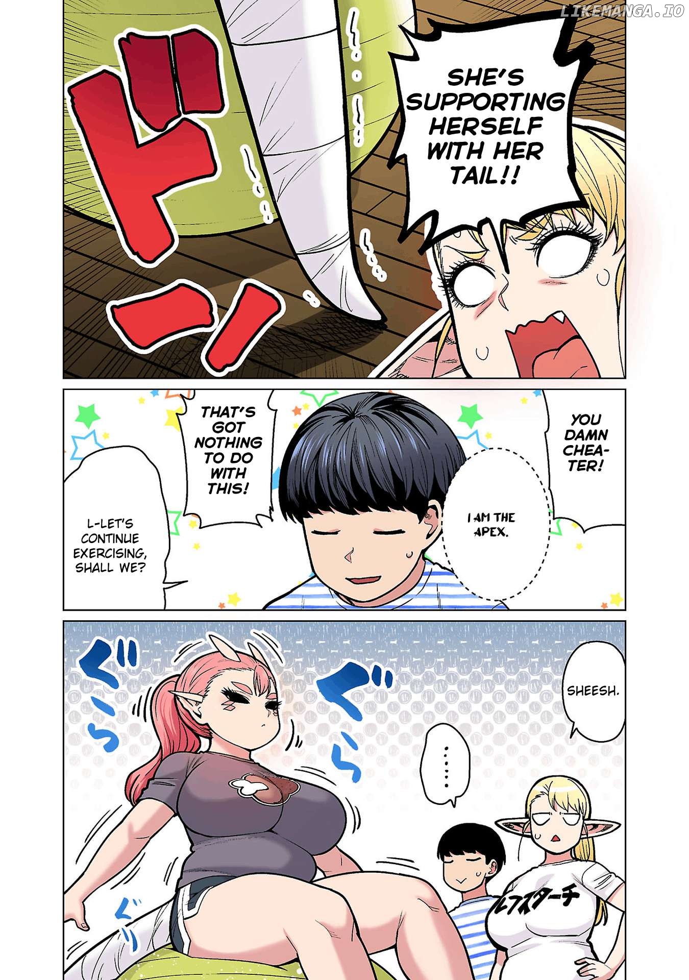 Shin Elf-san wa Yaserarenai. Chapter 19 - page 14