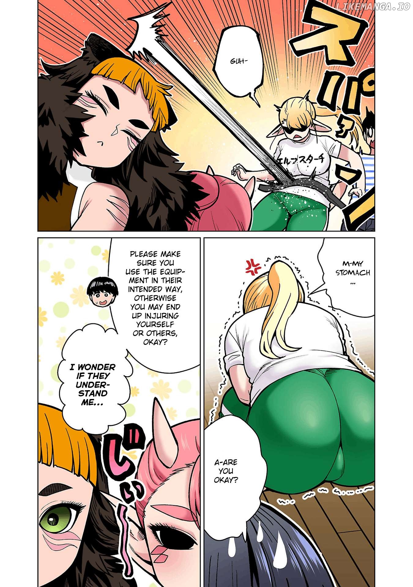 Shin Elf-san wa Yaserarenai. Chapter 19 - page 22