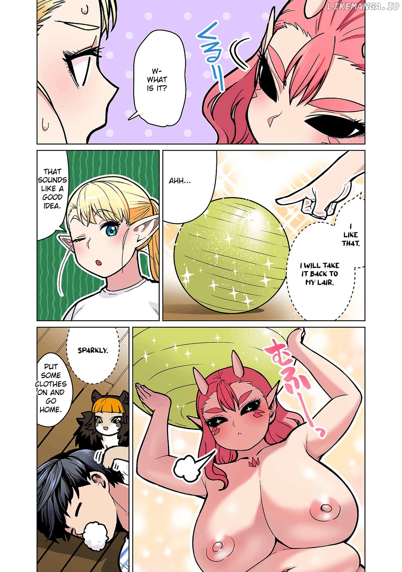 Shin Elf-san wa Yaserarenai. Chapter 19 - page 28