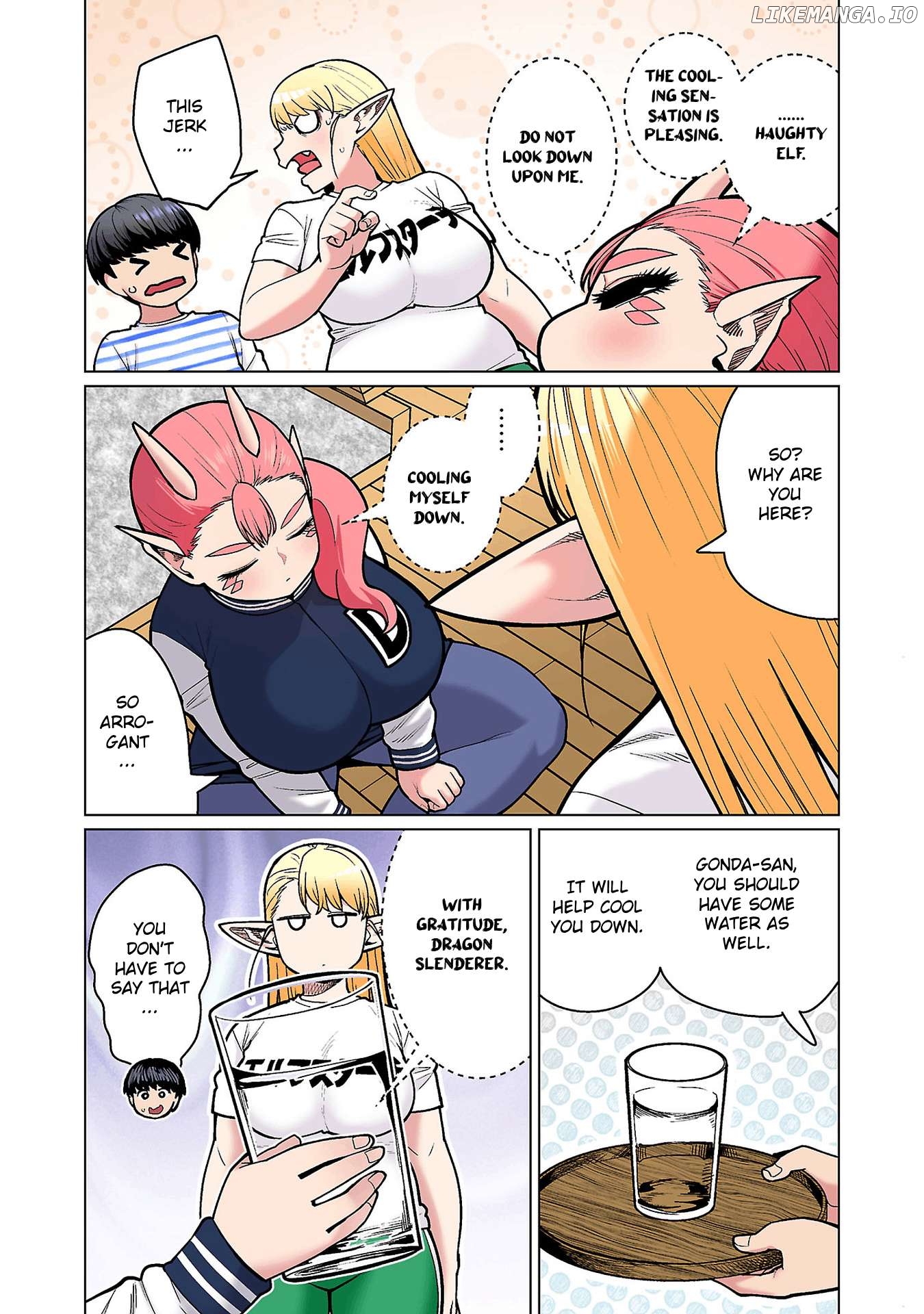 Shin Elf-san wa Yaserarenai. Chapter 19 - page 5