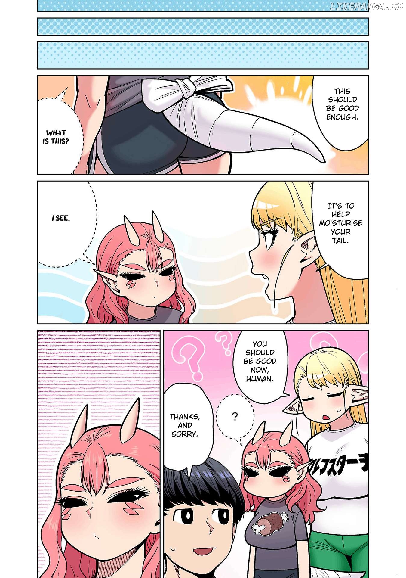 Shin Elf-san wa Yaserarenai. Chapter 19 - page 7