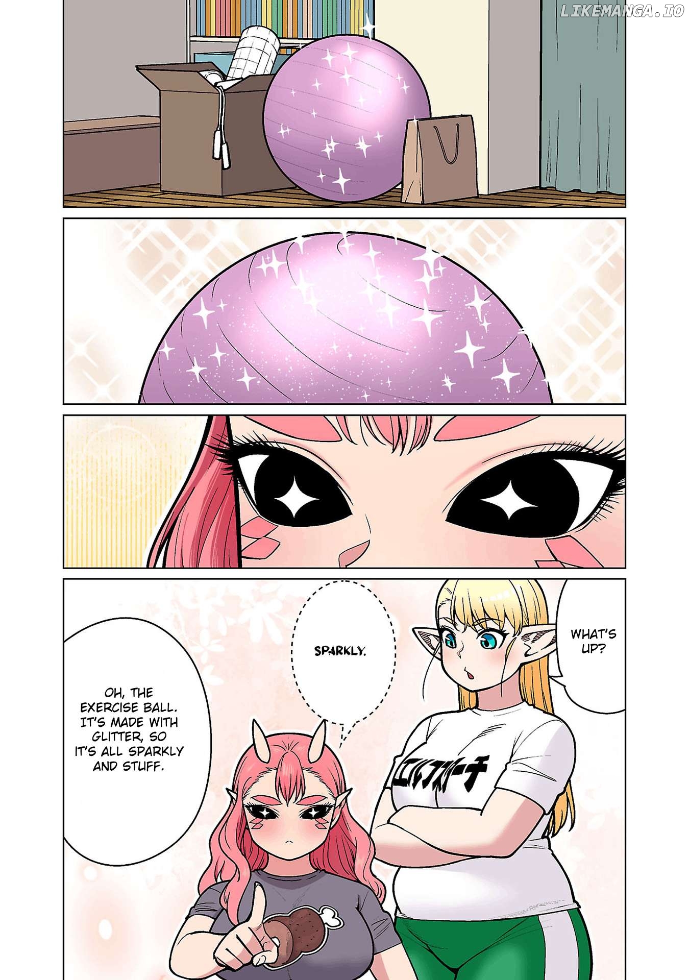 Shin Elf-san wa Yaserarenai. Chapter 19 - page 8